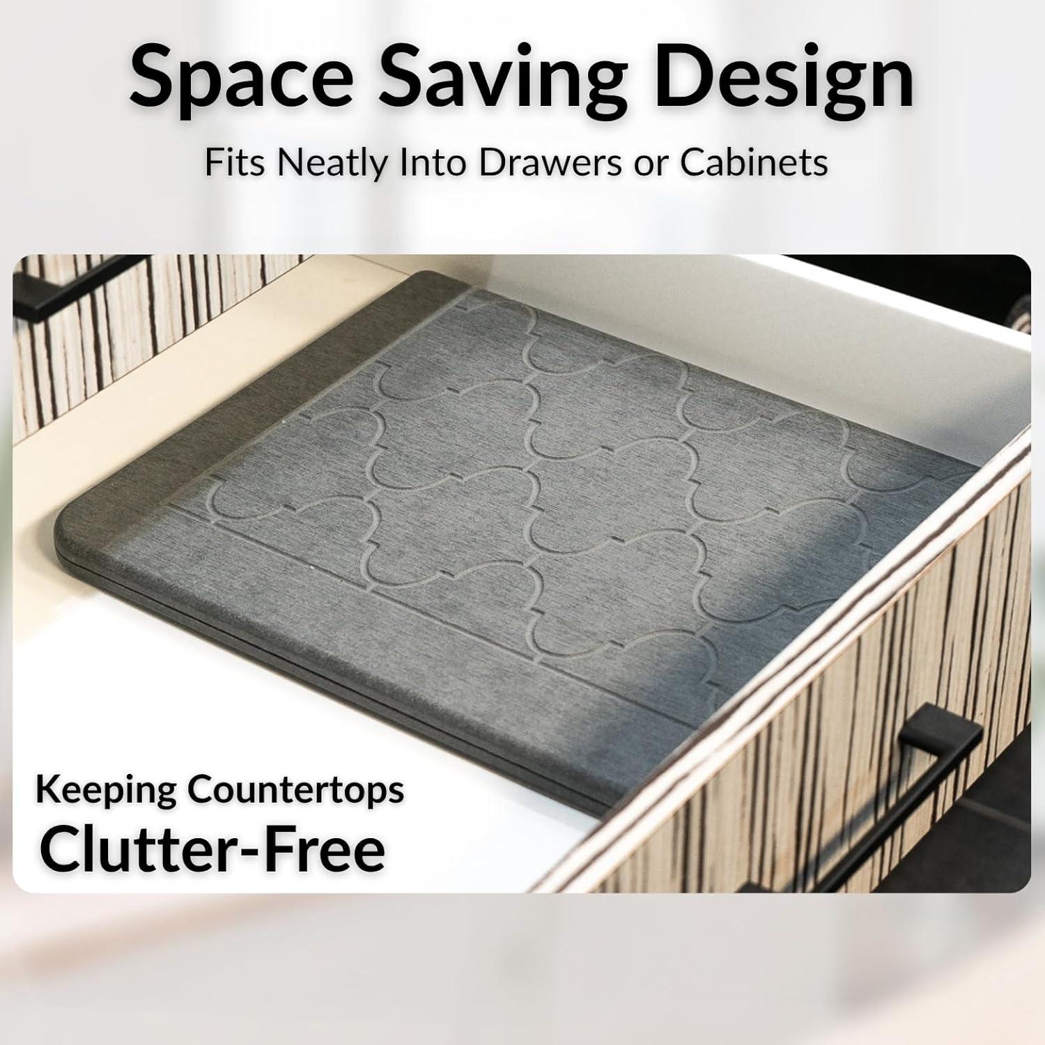 Alfombrilla de Secado de Piedra BARTEQ 60x39 cm Antideslizante