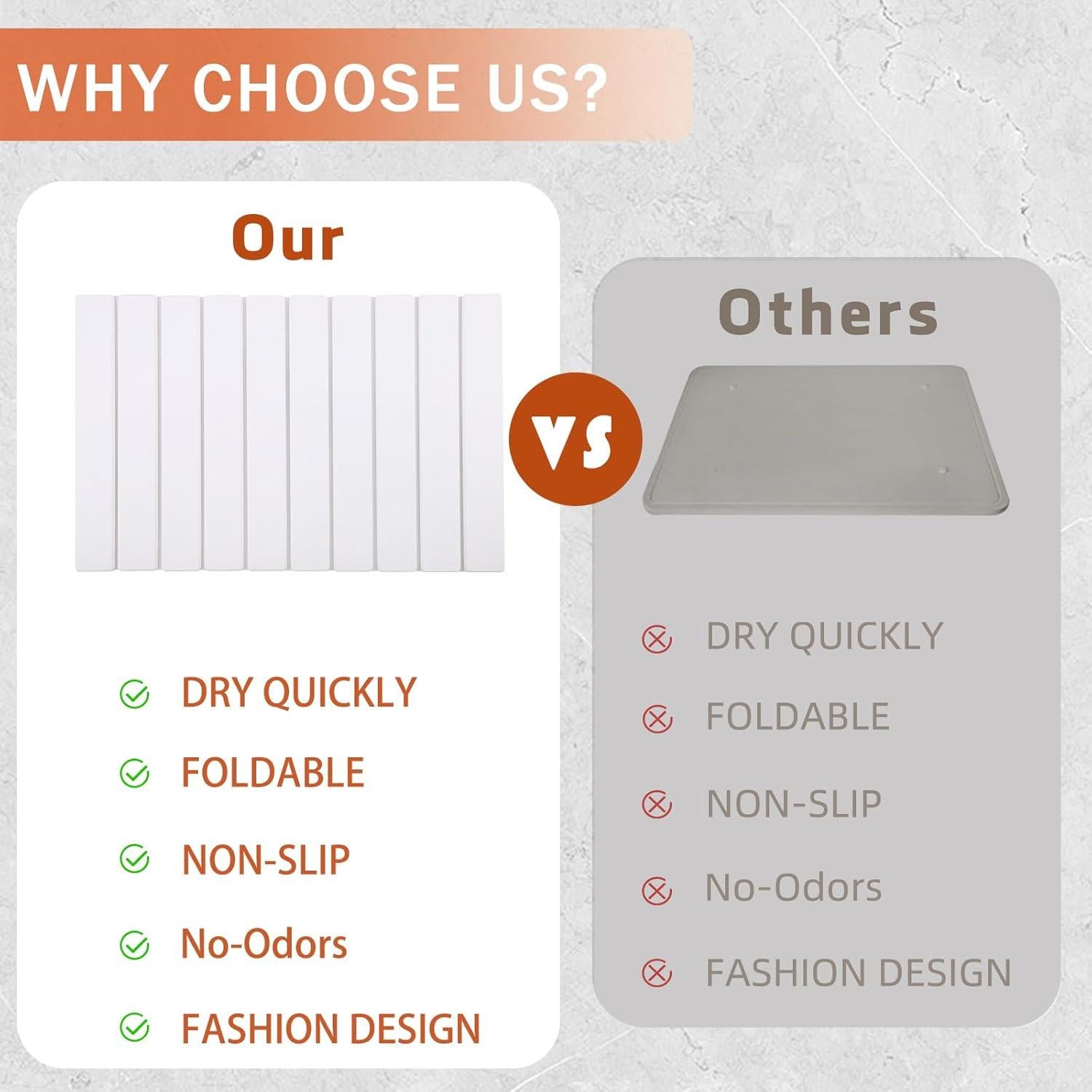 Alfombrilla de Secado de Platos Eirunyx 61x41 cm Absorbente