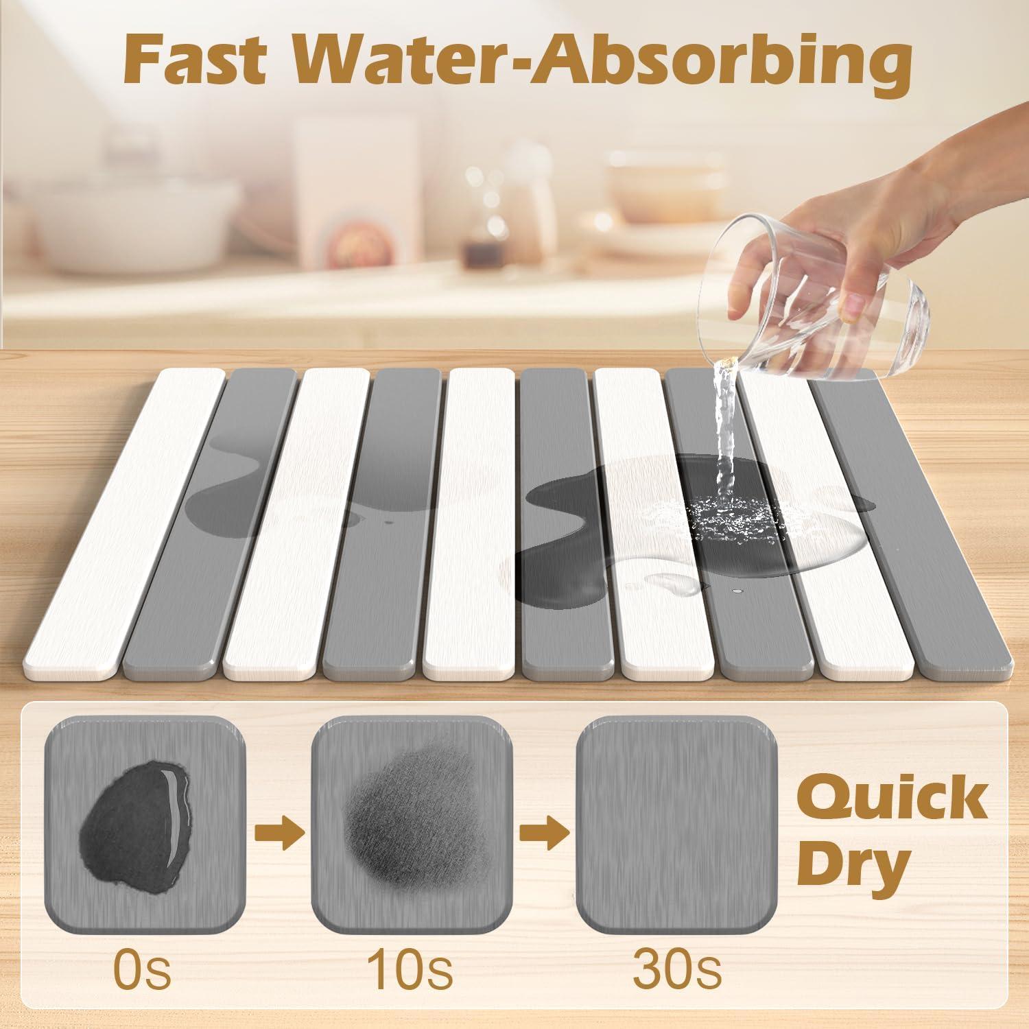 Alfombrilla de Secado de Piedra Diatomácea MASSPRO 61x40.6cm