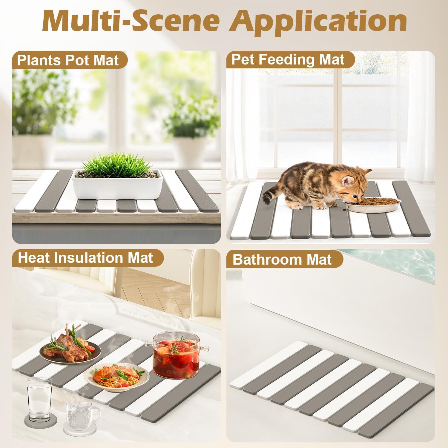 Alfombrilla de Secado de Piedra Diatomácea MASSPRO 61x40.6cm