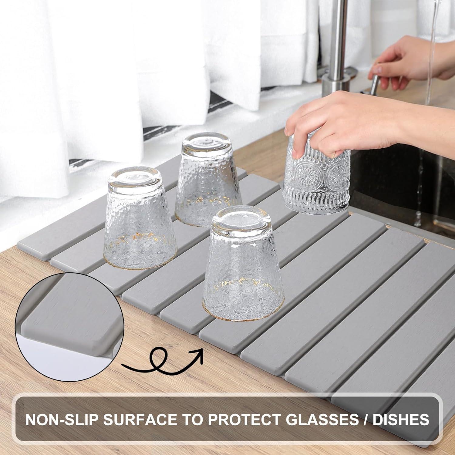 Alfombrilla de Secado Dazzlion 61x41 cm de Tierra Diatomácea