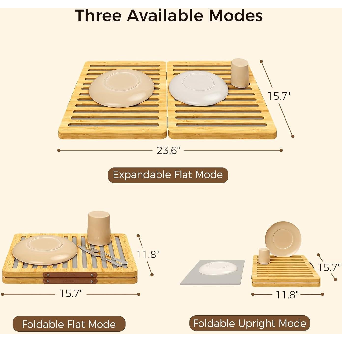 Alfombrilla de Secado de Platos Wealone de Piedra Diatomácea 33x43cm