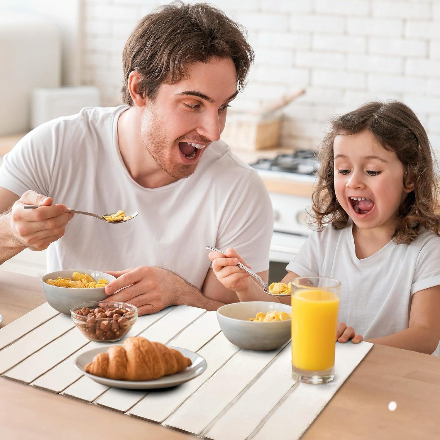Alfombrilla de Secado de Piedra Diatomácea 61x41 cm Blanca