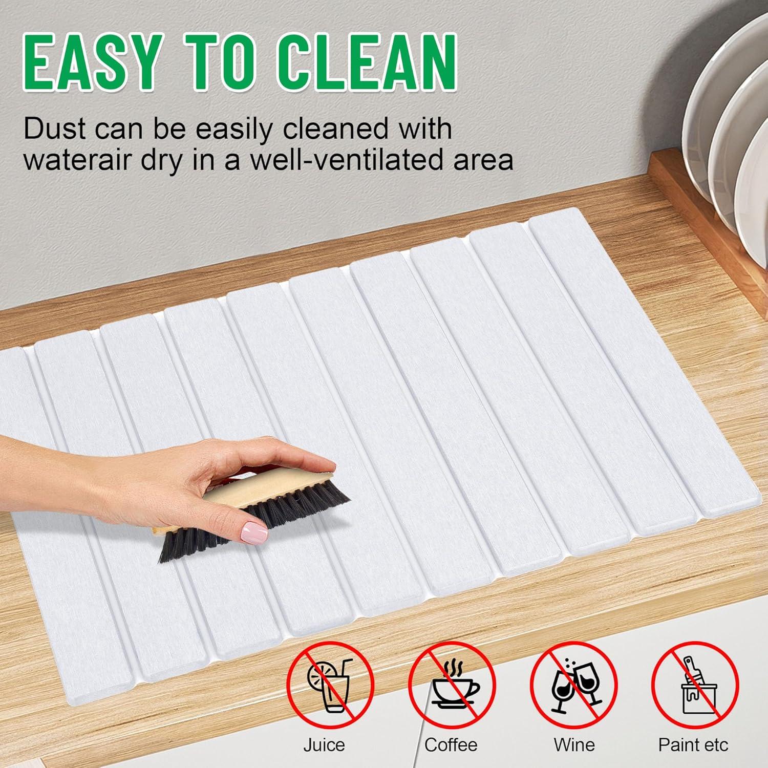 Alfombrilla de Secado de Piedra Cijoaui 61x41cm Absorbente