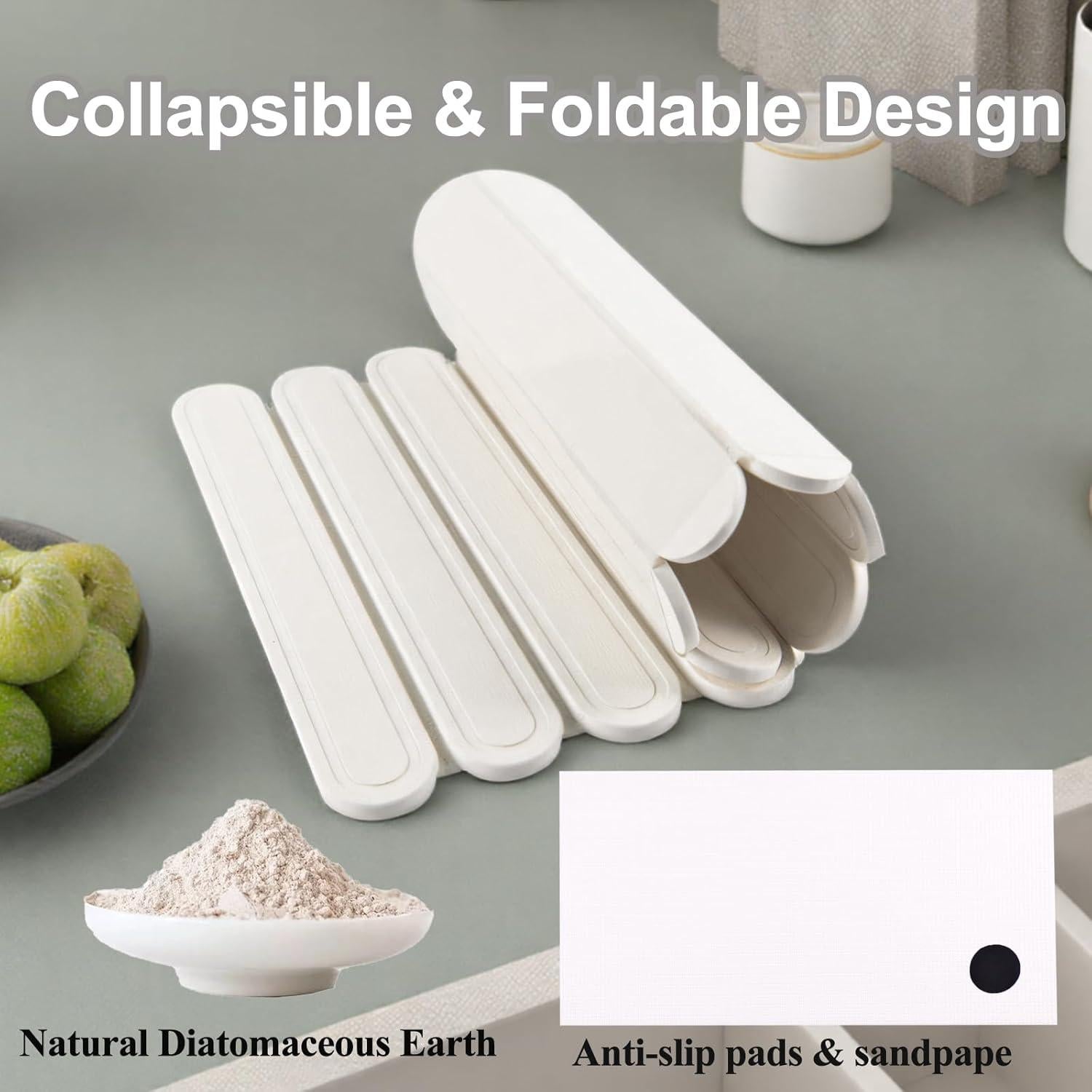 Alfombrilla de Secado de Piedra Diatomácea GAMYPET 60x40 cm Antideslizante