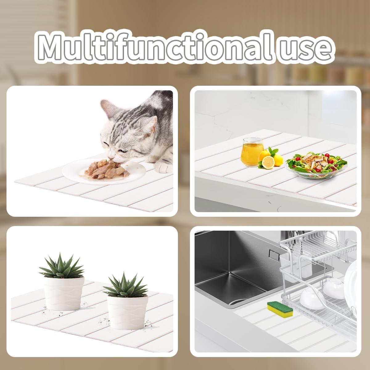 Alfombrilla de Secado de Platos OREMILA 61x41cm Ecológica