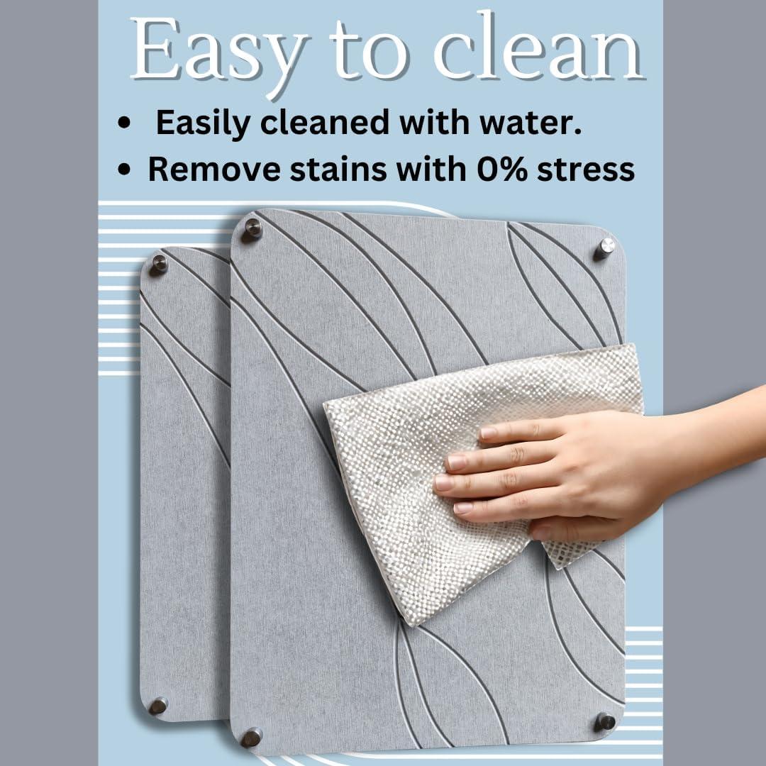 Alfombrilla de Secado de Piedra Diatomácea Crafty Witty 2 PCs