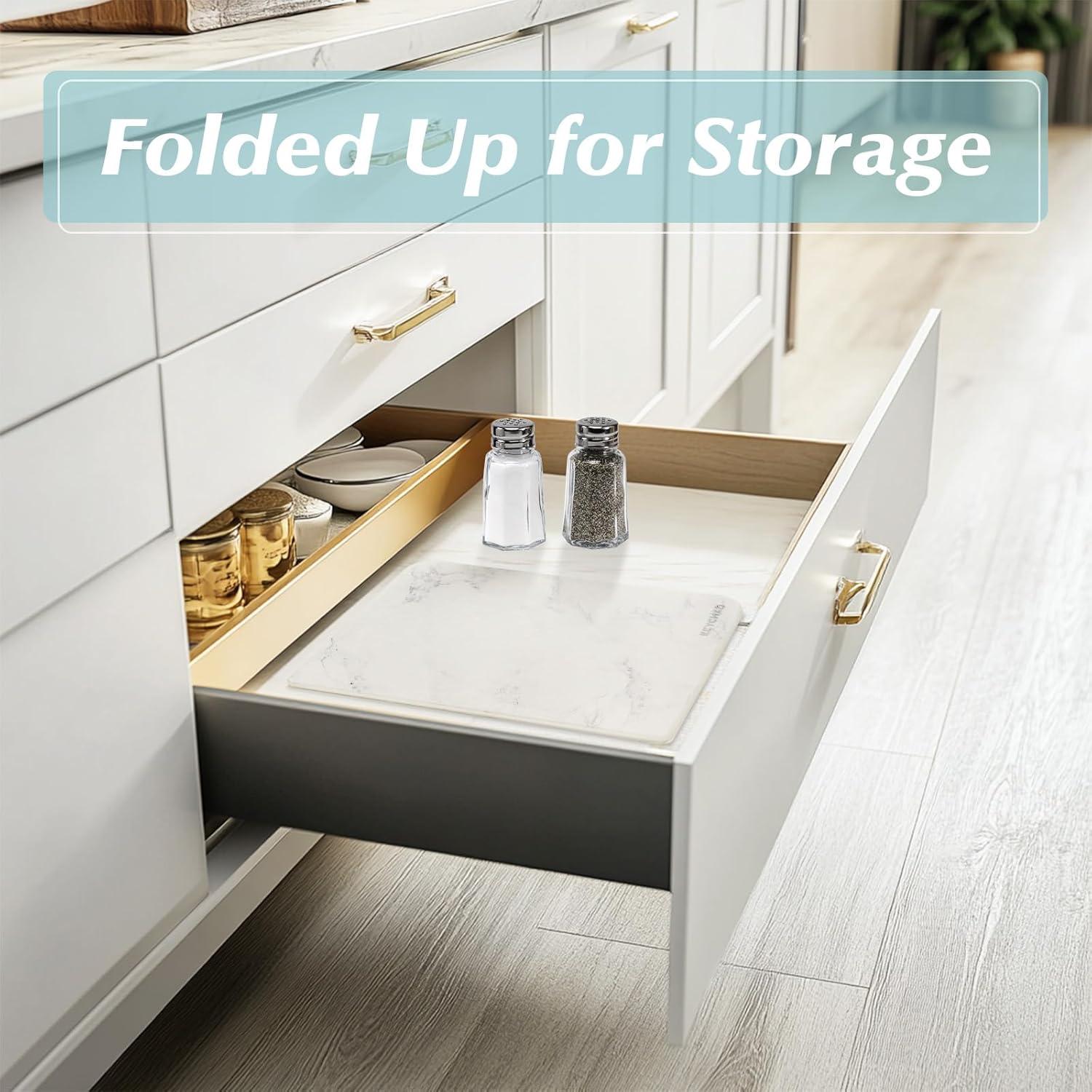 Alfombrilla de Secado de Platos KEYCHAD 56.8x37.6 cm Diatomita