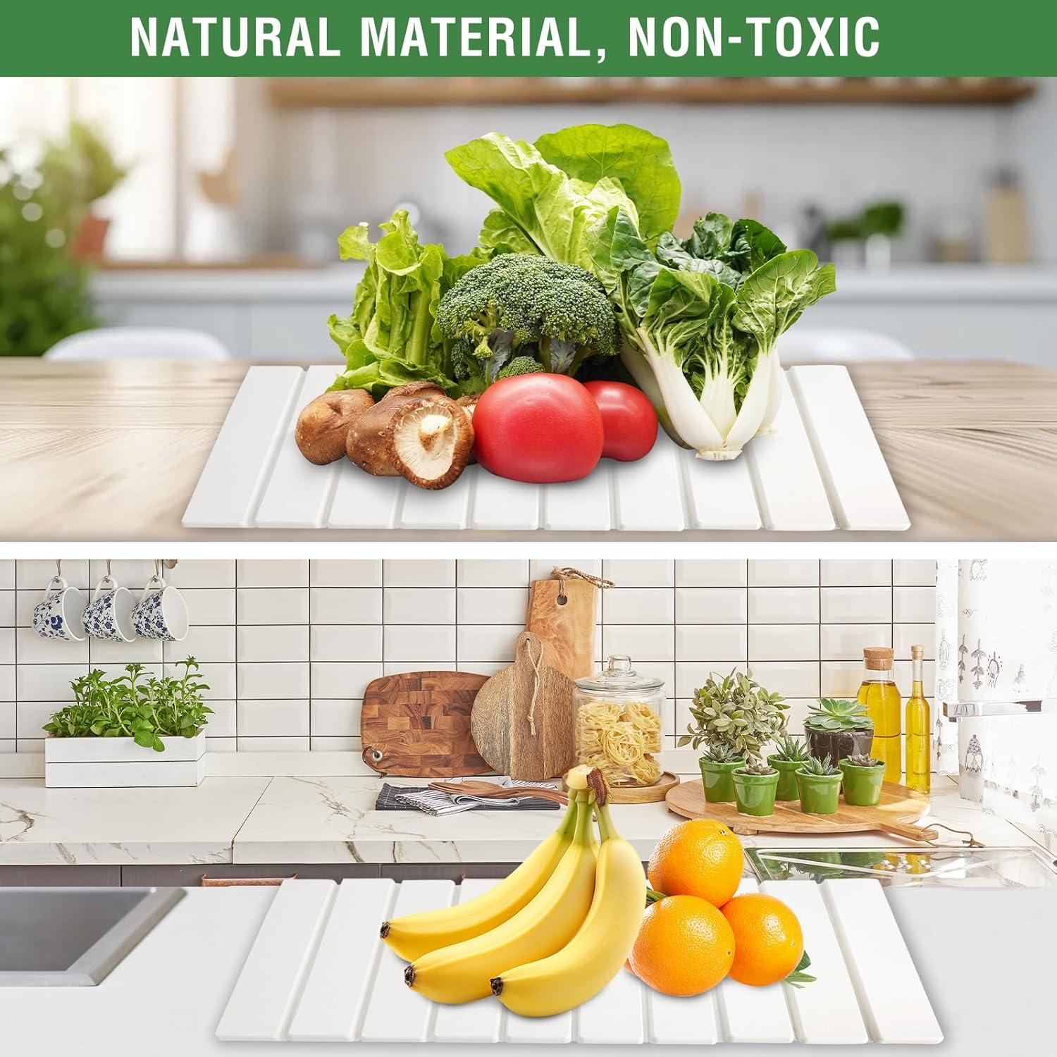 Alfombrilla de Secado de Piedra Diatomácea Grande Decorelement 60x39cm