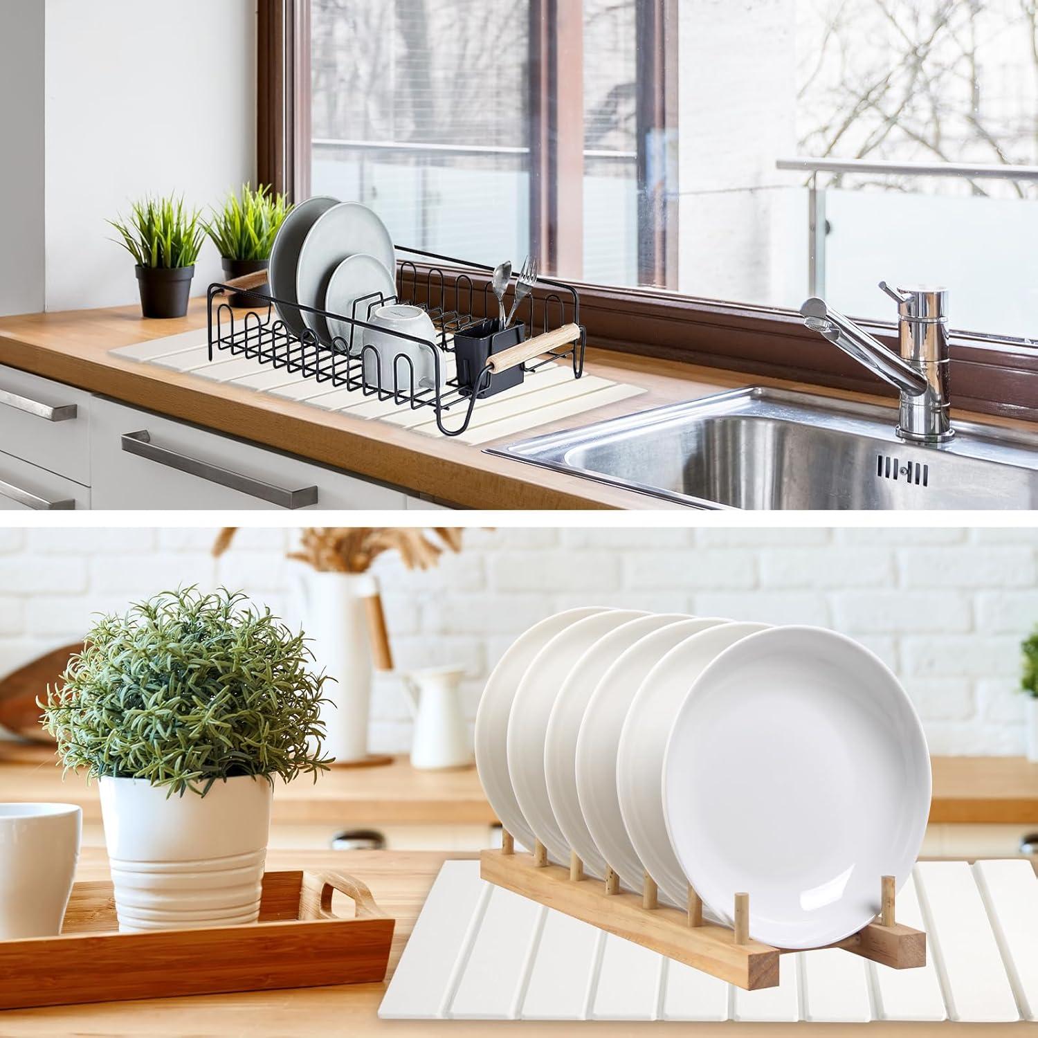 Alfombrilla de Secado de Piedra Diatomácea Grande Decorelement 60x39cm