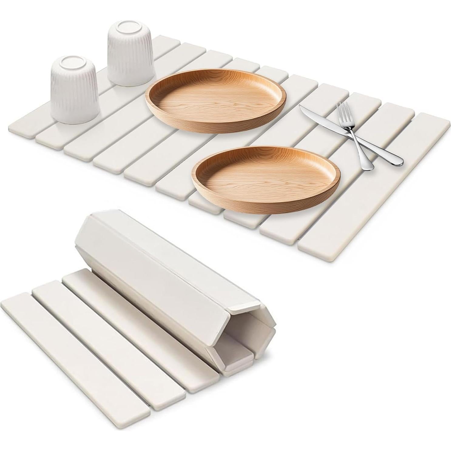 Alfombrilla de Secado de Piedra Diatomácea Grande Decorelement 60x39cm