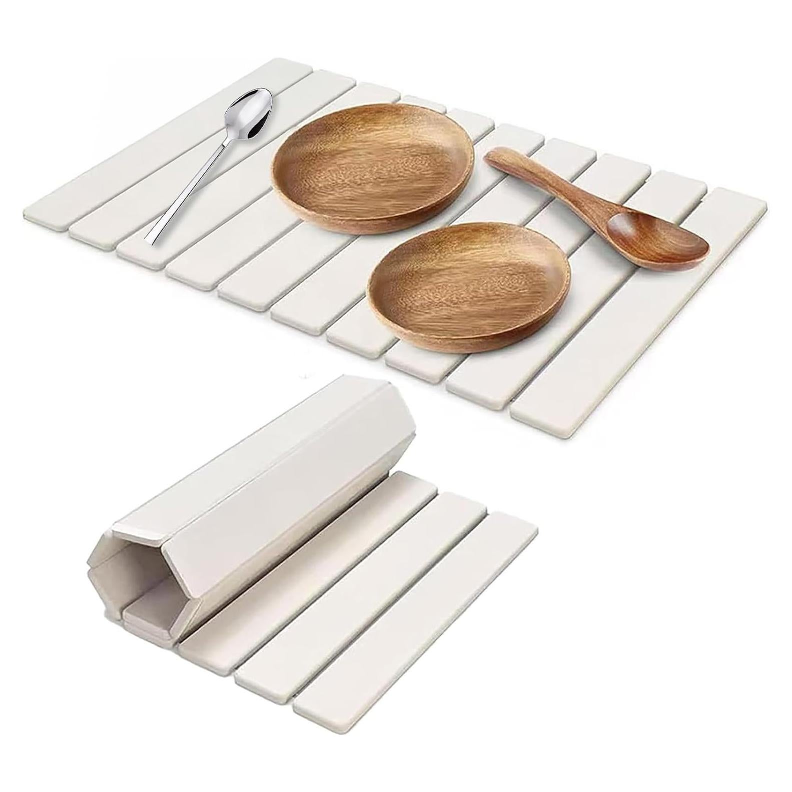 Alfombrilla de Secado de Platos Duztivb 61x41 cm Plegable