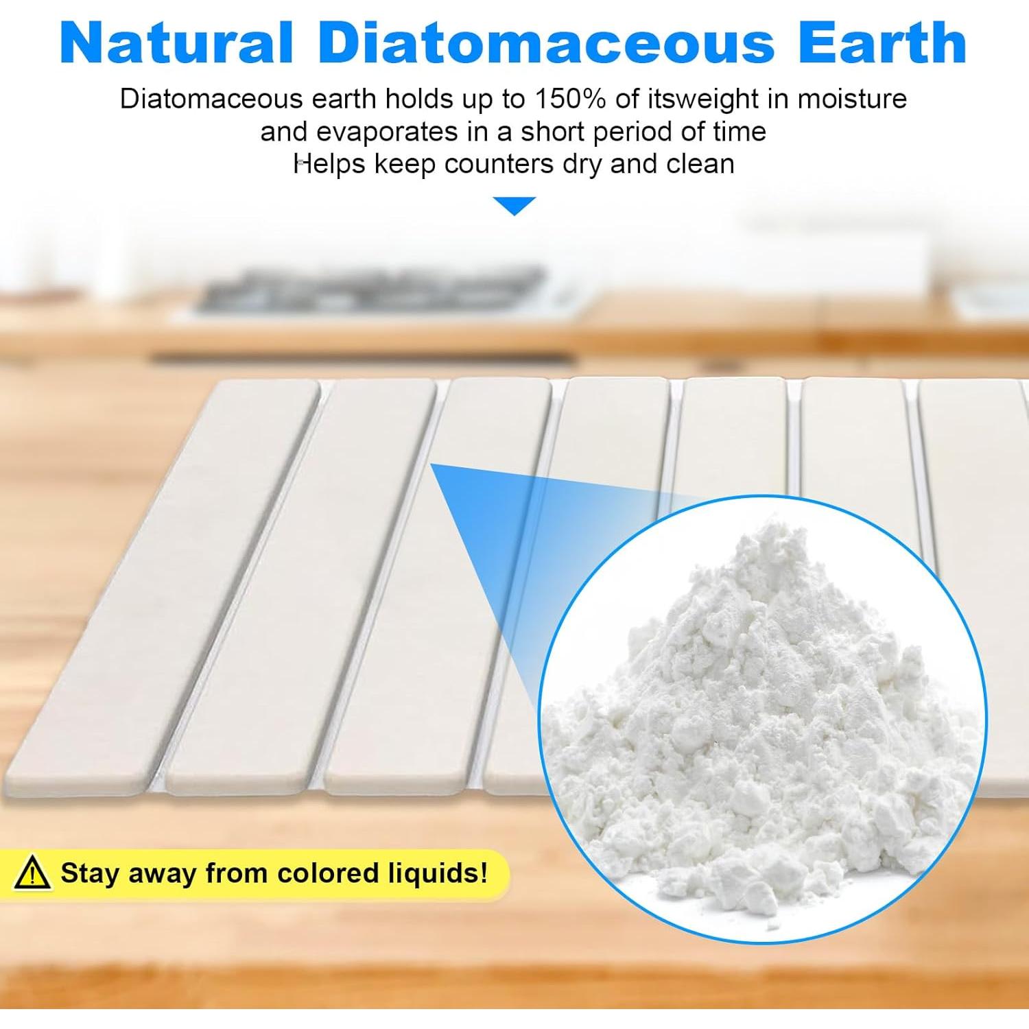 Alfombrilla de Secado de Platos Duztivb 61x41 cm Plegable