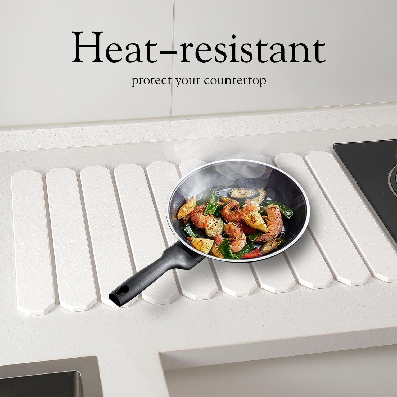 Alfombrilla de Secado de Platos Diatomácea BSTUR 60x39cm Ecológica