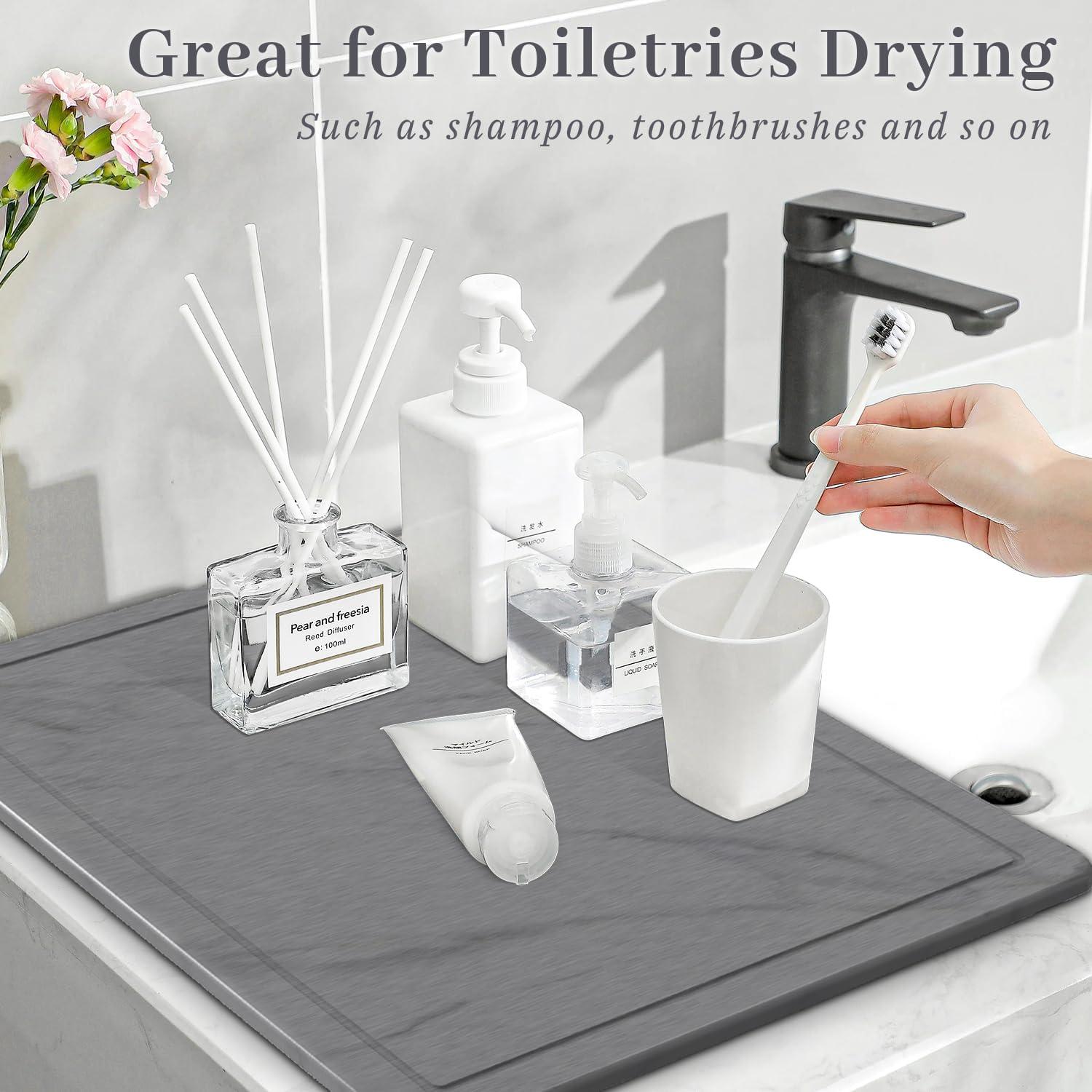 Alfombrilla de Secado de Platos PoYang 50.8x40.6cm Diatomácea