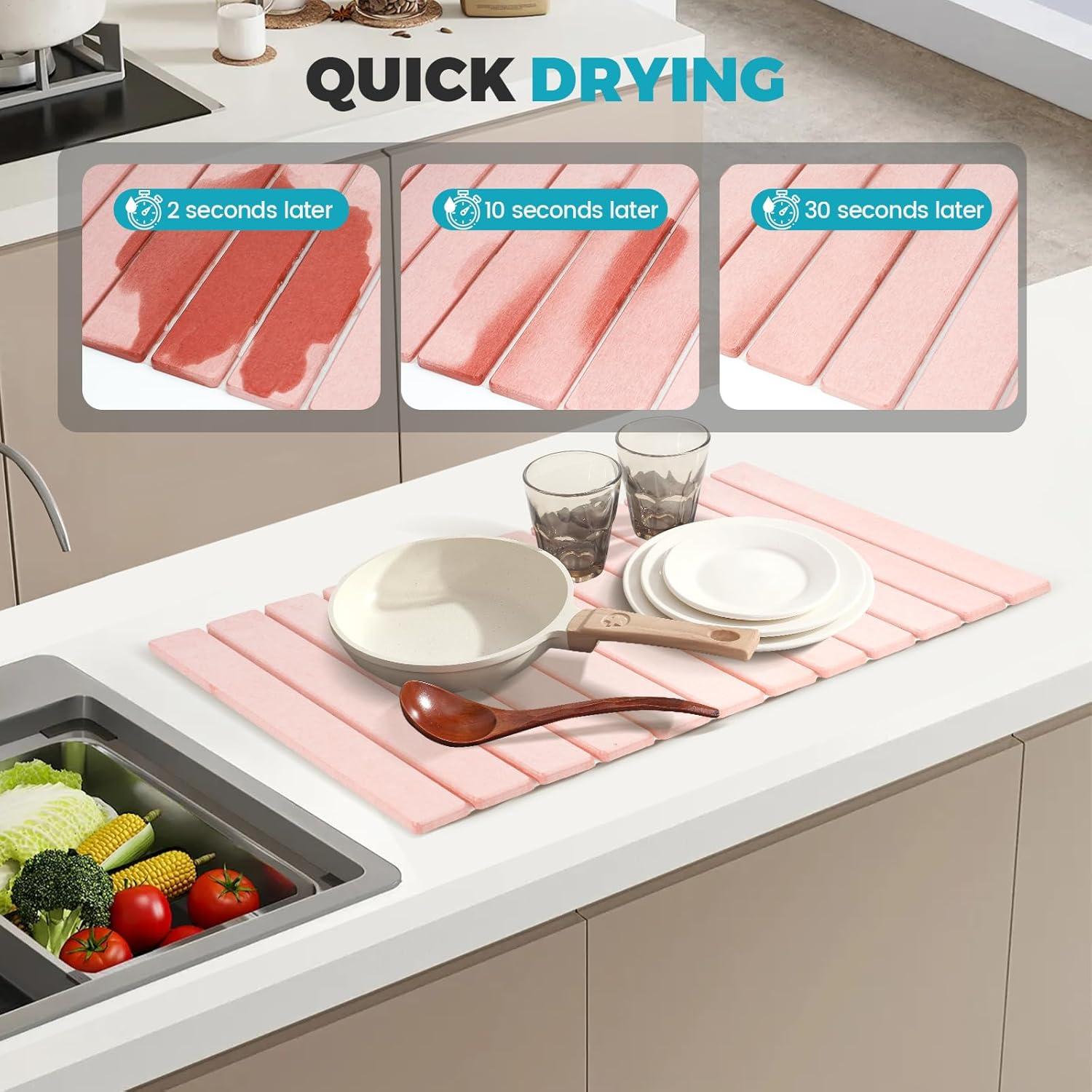 Alfombrilla de Secado Rápido Cnbnd 71x40 cm Ecológica Diatomácea