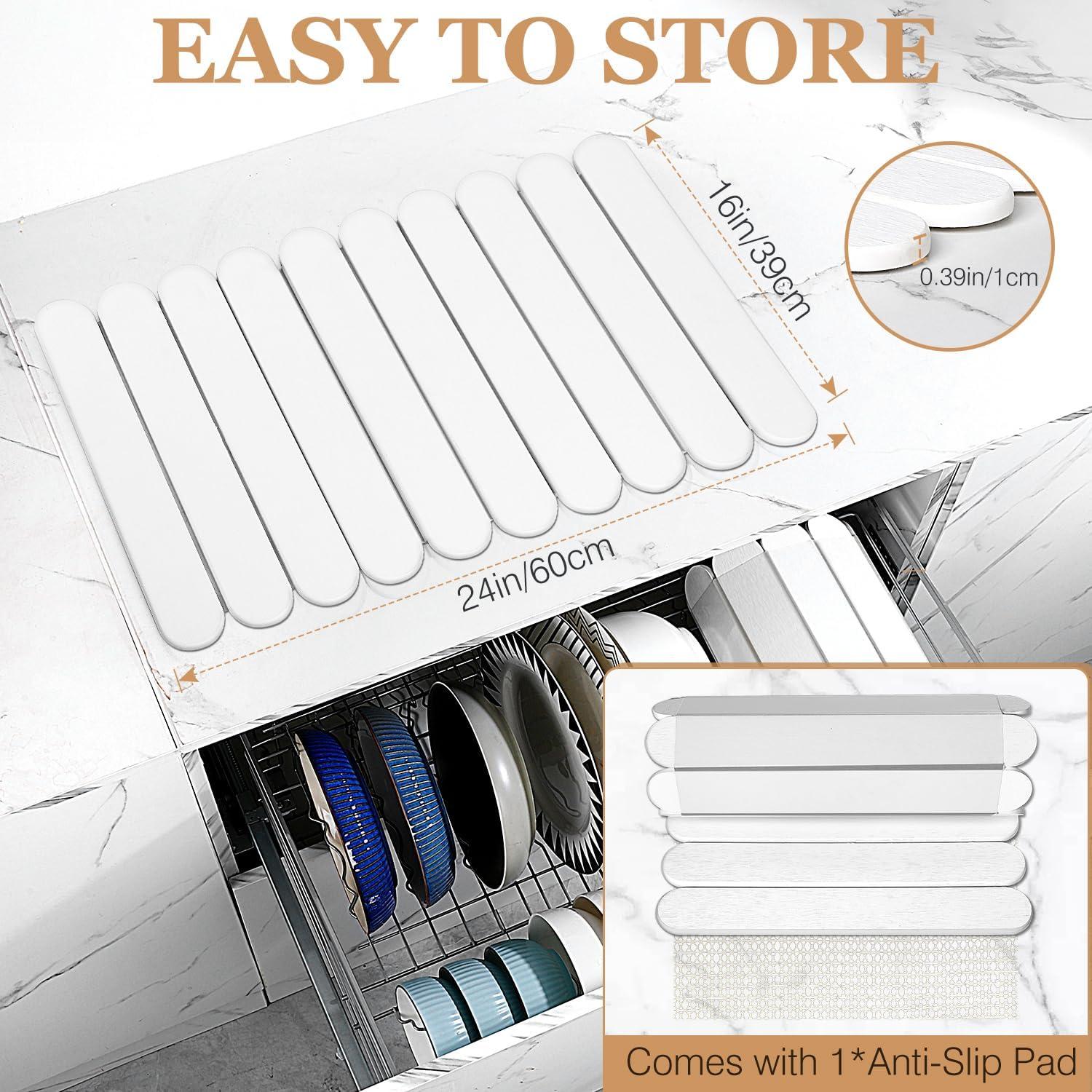 Alfombrilla de Secado de Platos THINKKEEN 60.96x40.64 cm Antideslizante