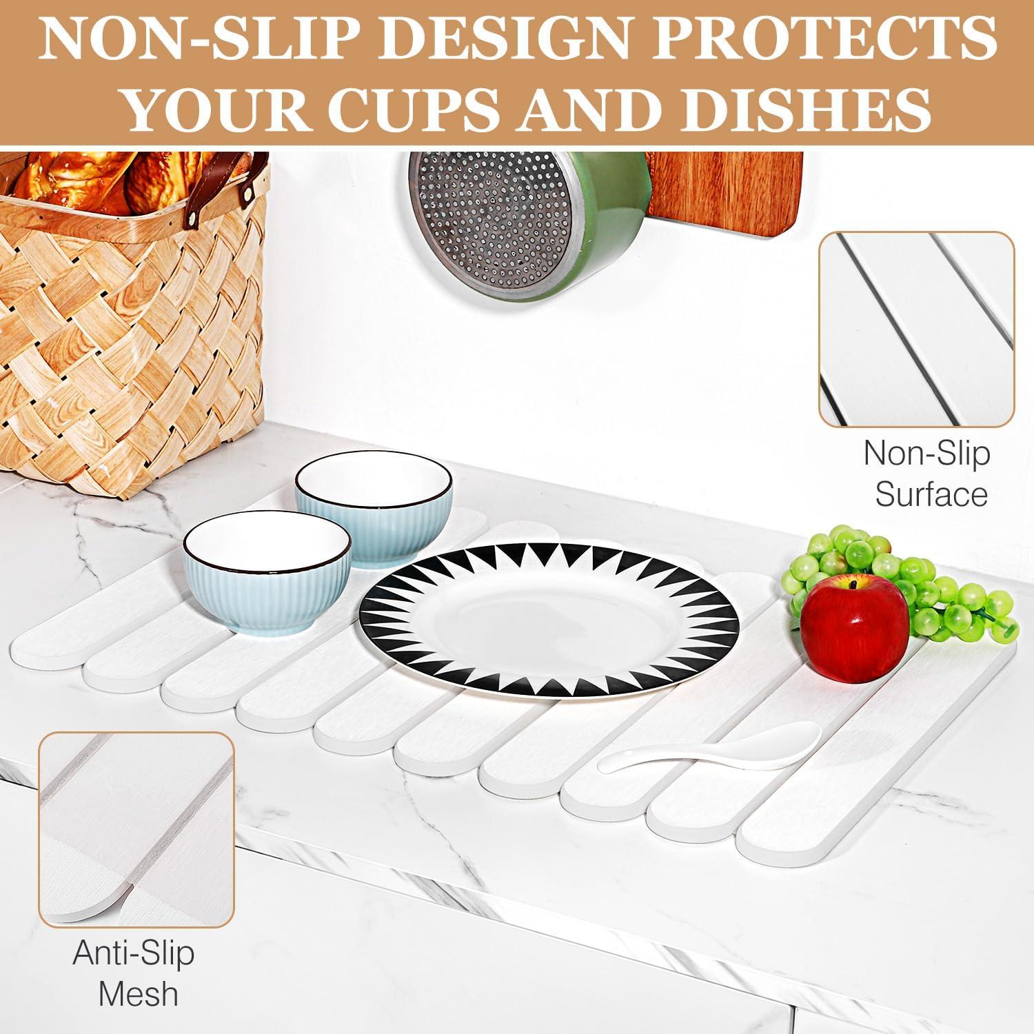 Alfombrilla de Secado de Platos THINKKEEN 60.96x40.64 cm Antideslizante