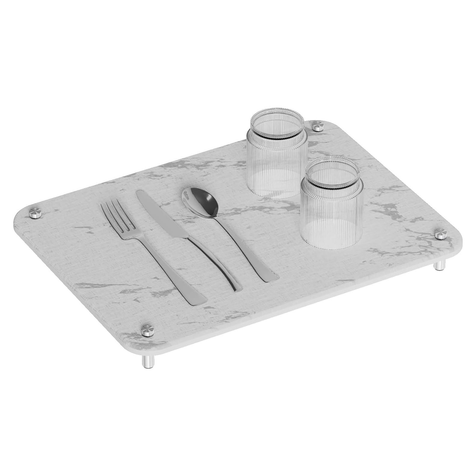 Alfombrilla de Secado de Platos XBUXAIOZL 40.6x30 cm Ecológica