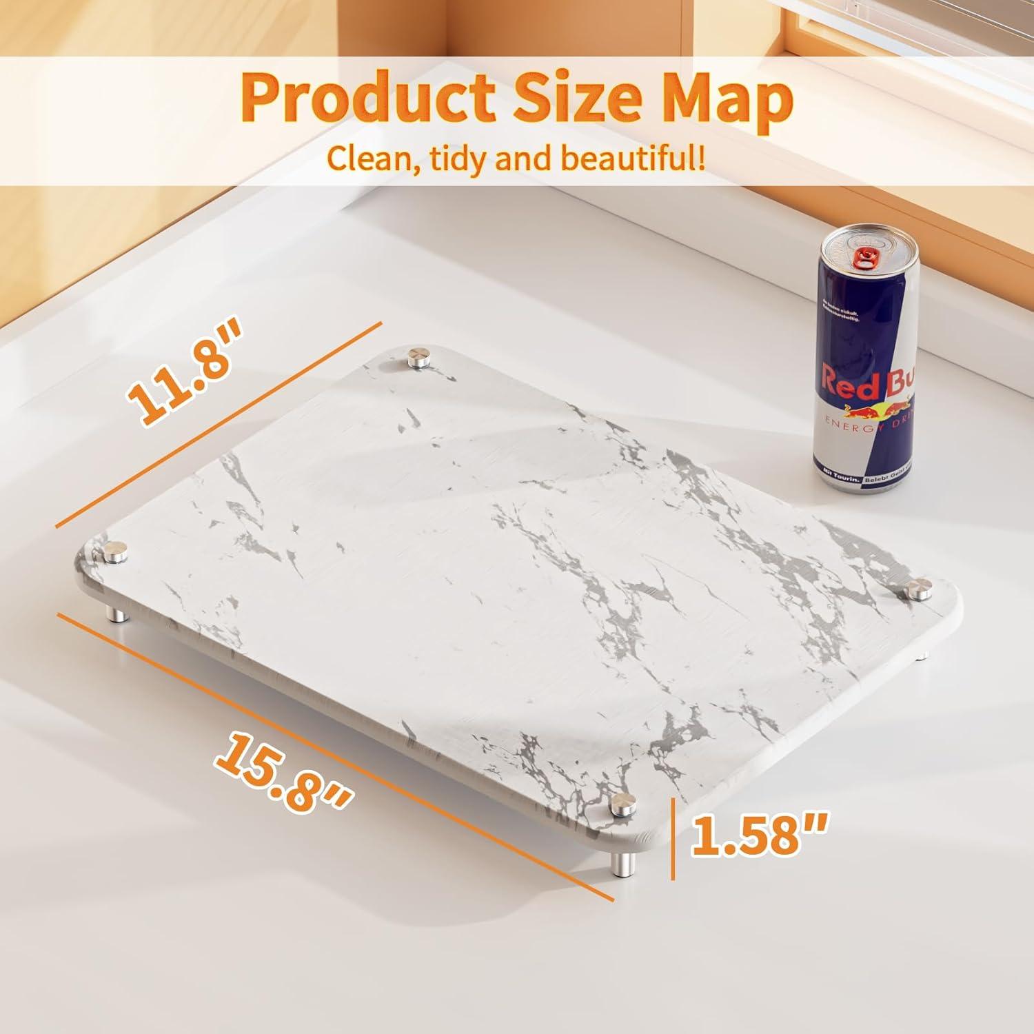 Alfombrilla de Secado de Platos XBUXAIOZL 40.6x30 cm Ecológica