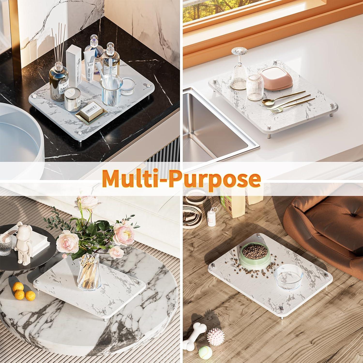 Alfombrilla de Secado de Platos XBUXAIOZL 40.6x30 cm Ecológica