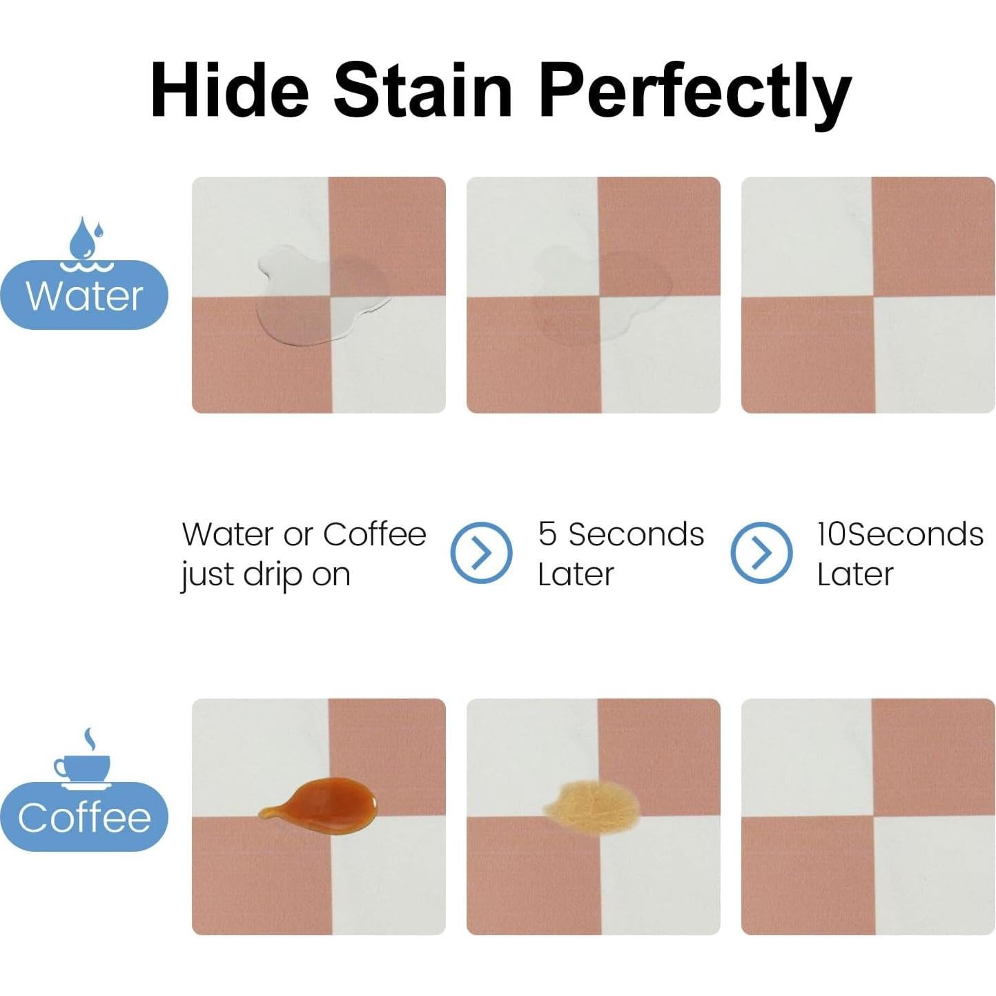 Alfombrilla absorbente de diatomita Clinuse 40x60 cm Beige Cuadros