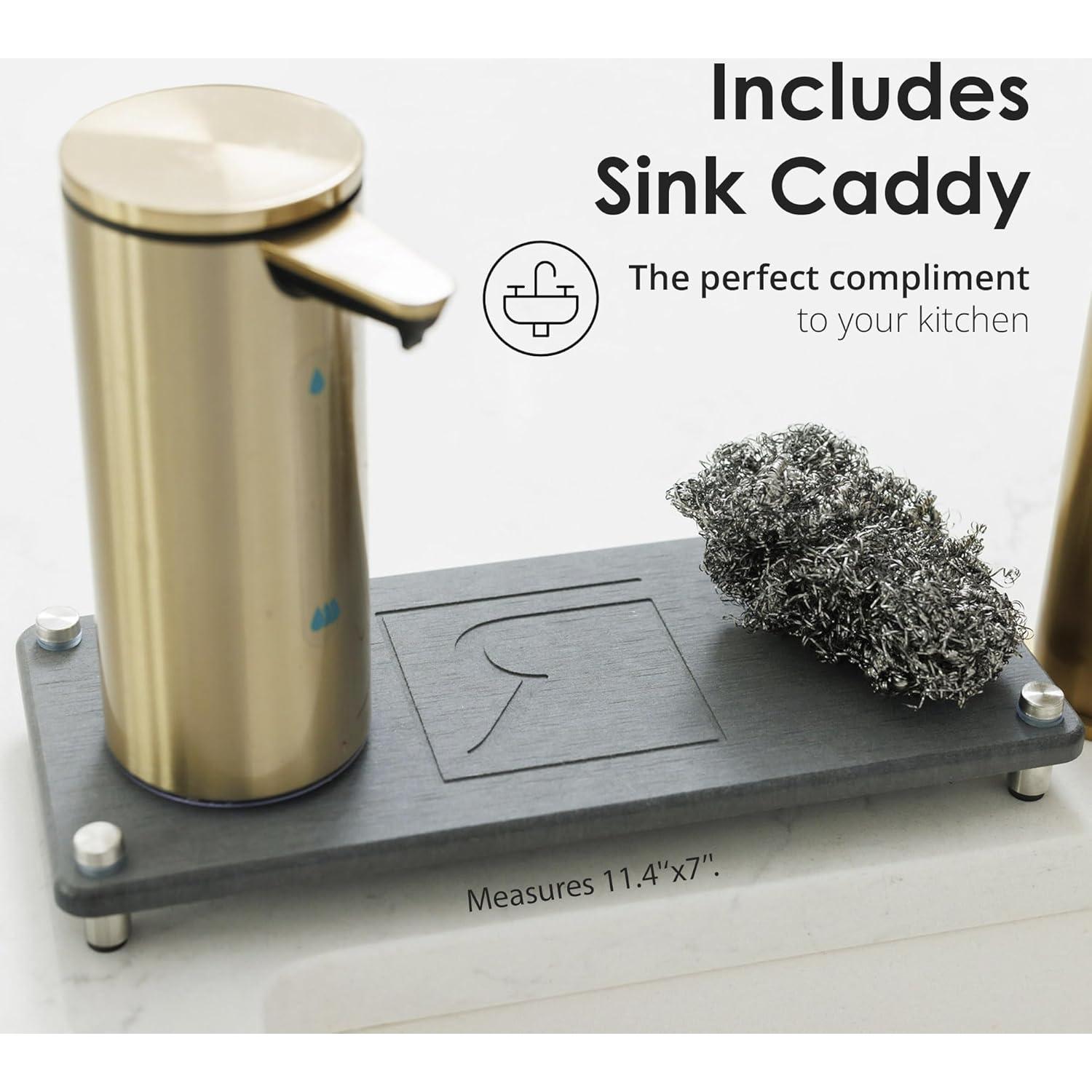 Alfombrilla de Secado de Piedra Diatomita 50x40cm Gris RUEM