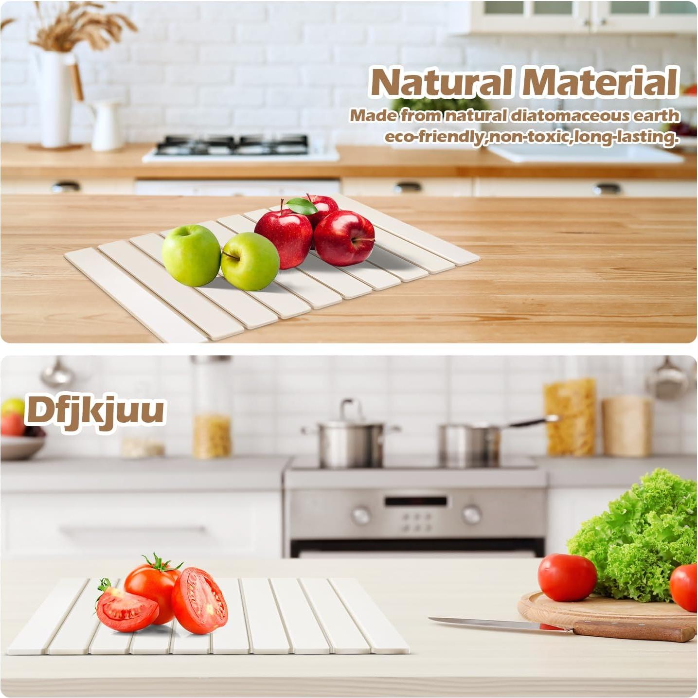 Alfombrilla de Secado de Piedra JINGPIMAOYI 61x40.6cm Plegable