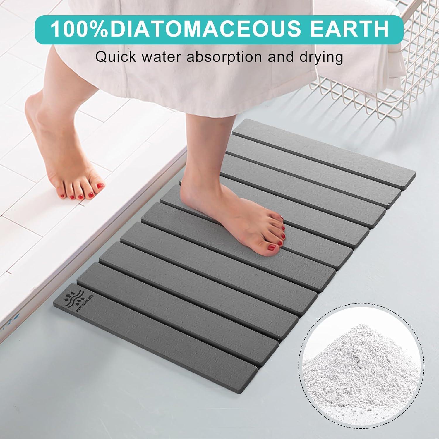 Alfombrilla de Secado de Piedra Diatomácea FYRVEXENZI 61x41cm