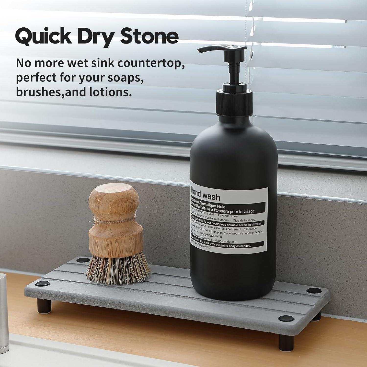 Bandeja de Secado Rápido Razborci de Tierra de Diatomeas 25.4x10.2cm