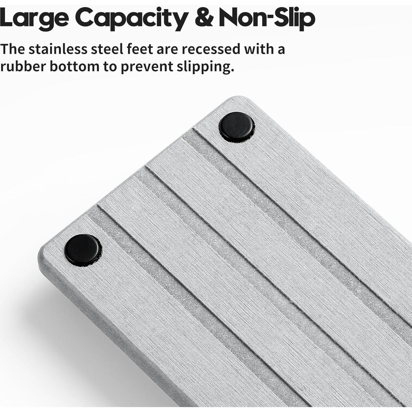 Bandeja de Secado Rápido Razborci de Tierra de Diatomeas 25.4x10.2cm