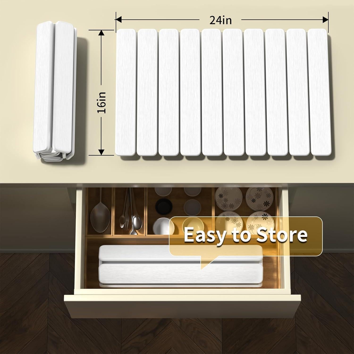 Alfombrilla de Secado Diatomácea NHDOFO 61x41 cm Plegable