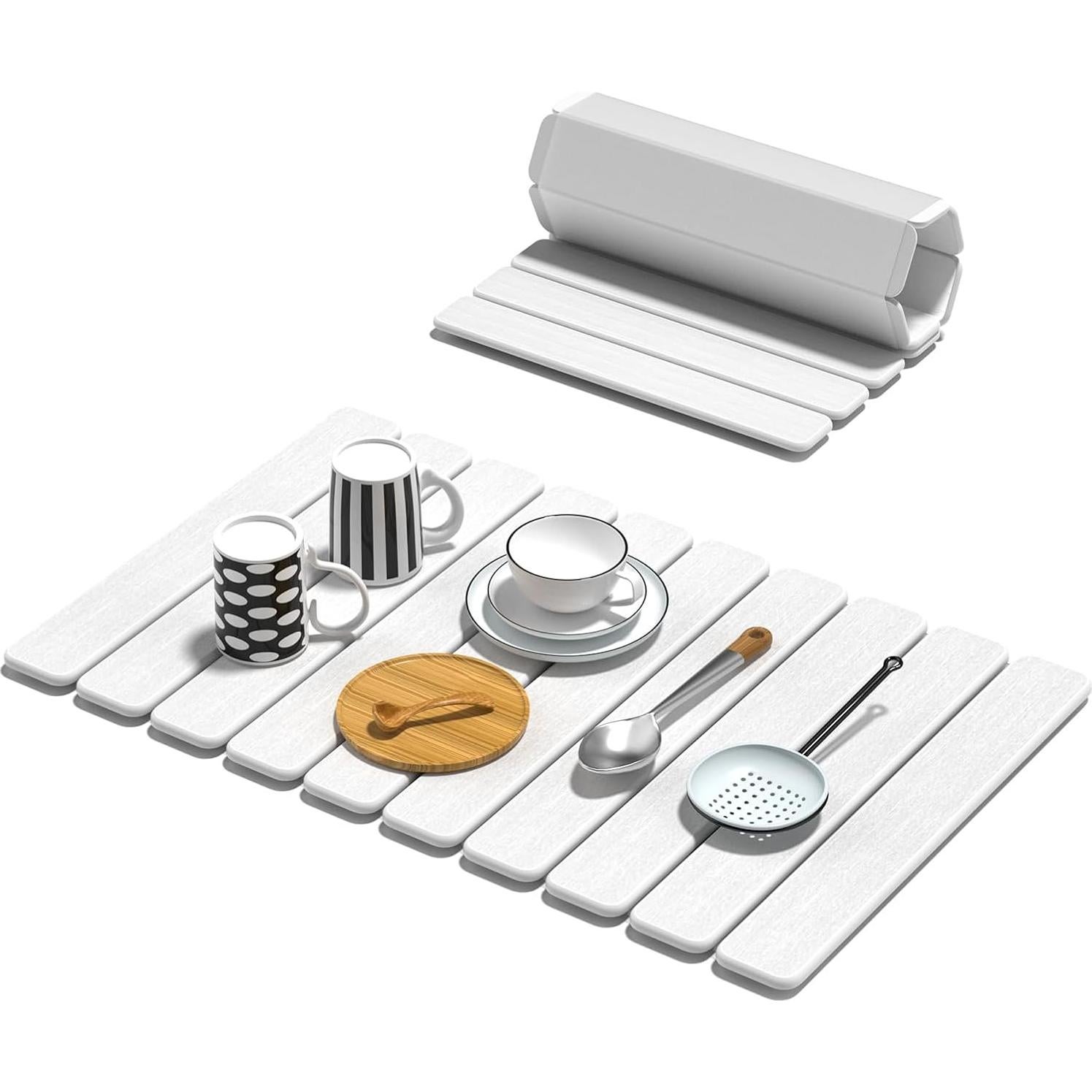 Alfombrilla de Secado Diatomácea NHDOFO 61x41 cm Plegable