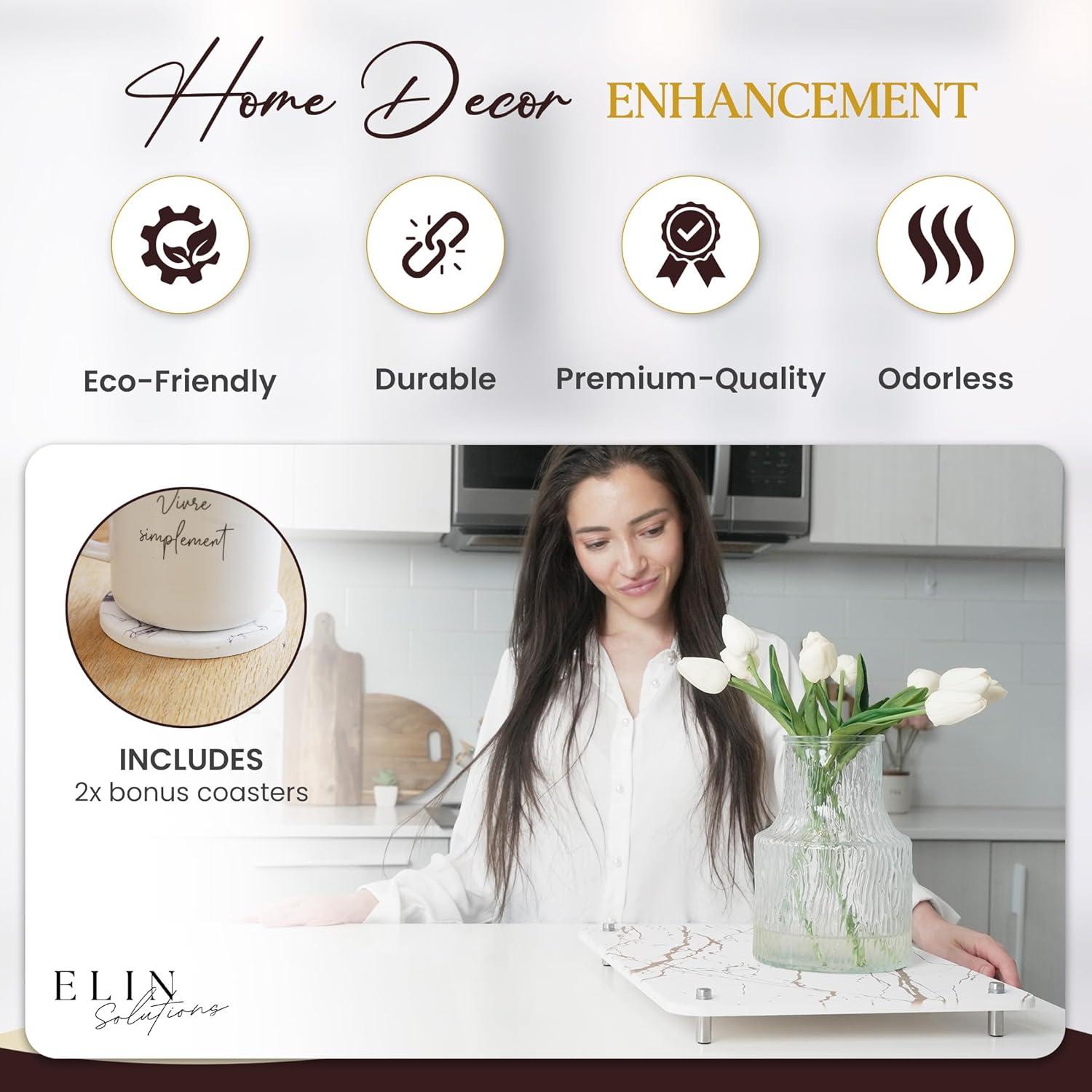 Piedra de Secado Diatomácea Elin Solutions 39.9x30cm Gris