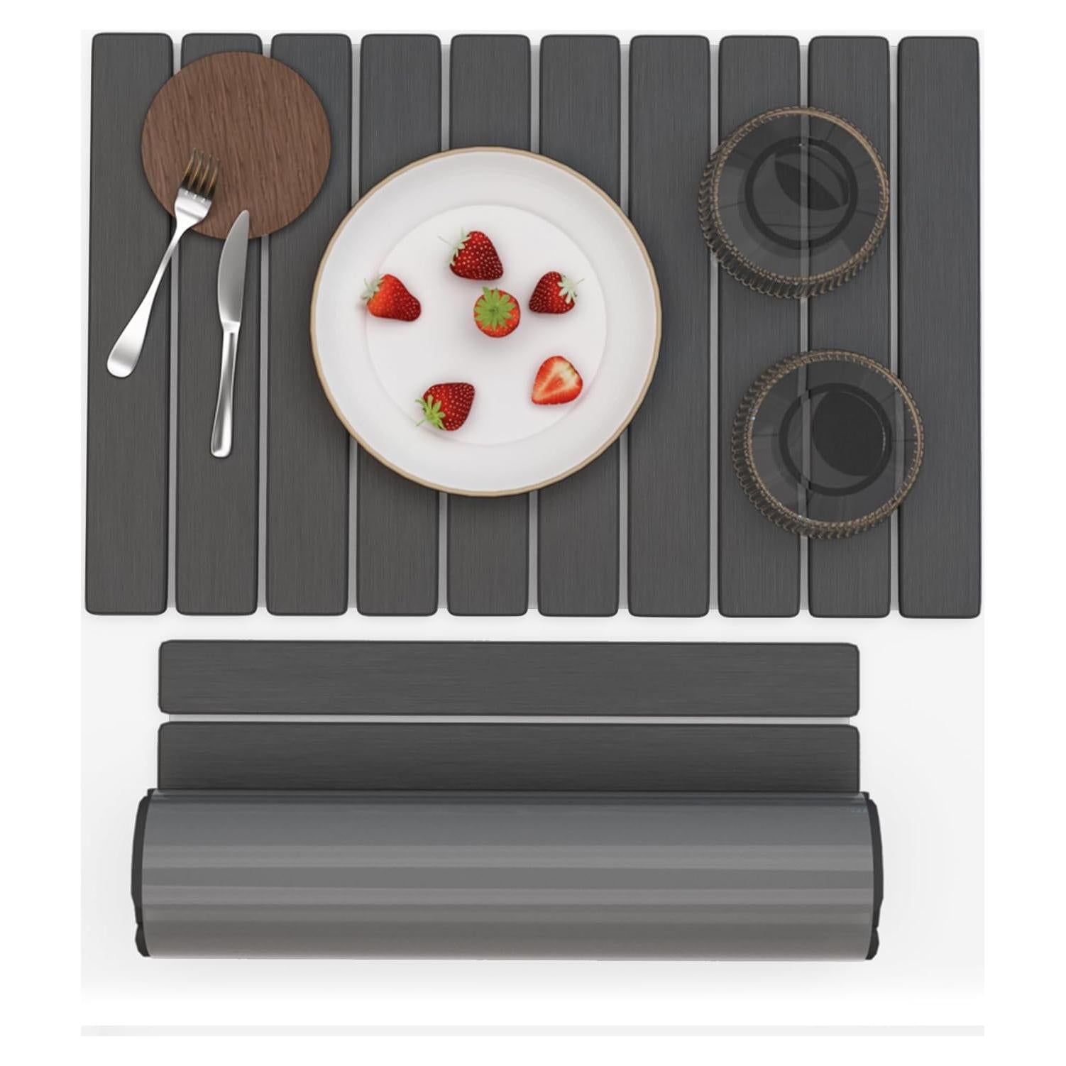 Alfombrilla de Secado de Piedra Diatomita YEECOPON 60x39cm