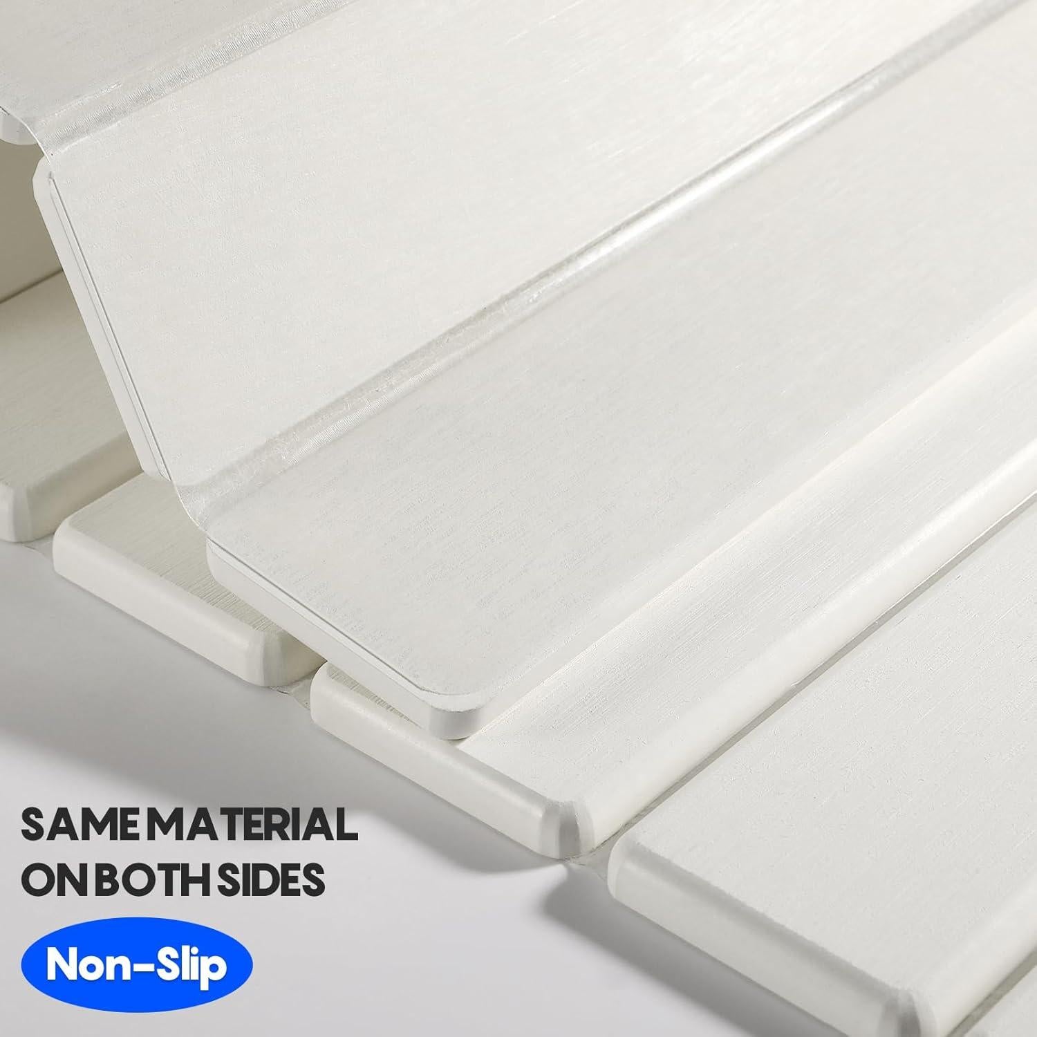 Paquete de 2 Tapetes de Secado de Platos Diatomita Blanco 24x16 cm