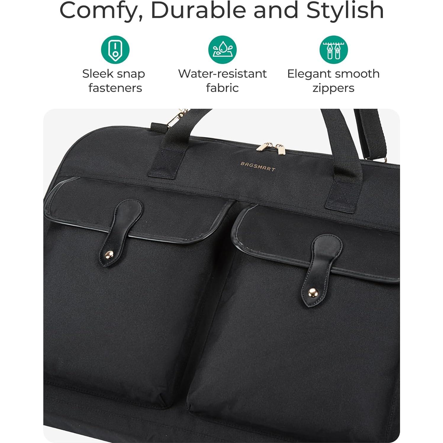 Bolsa de Ropa para Viaje BAGSMART Beige 55.88x44.96cm