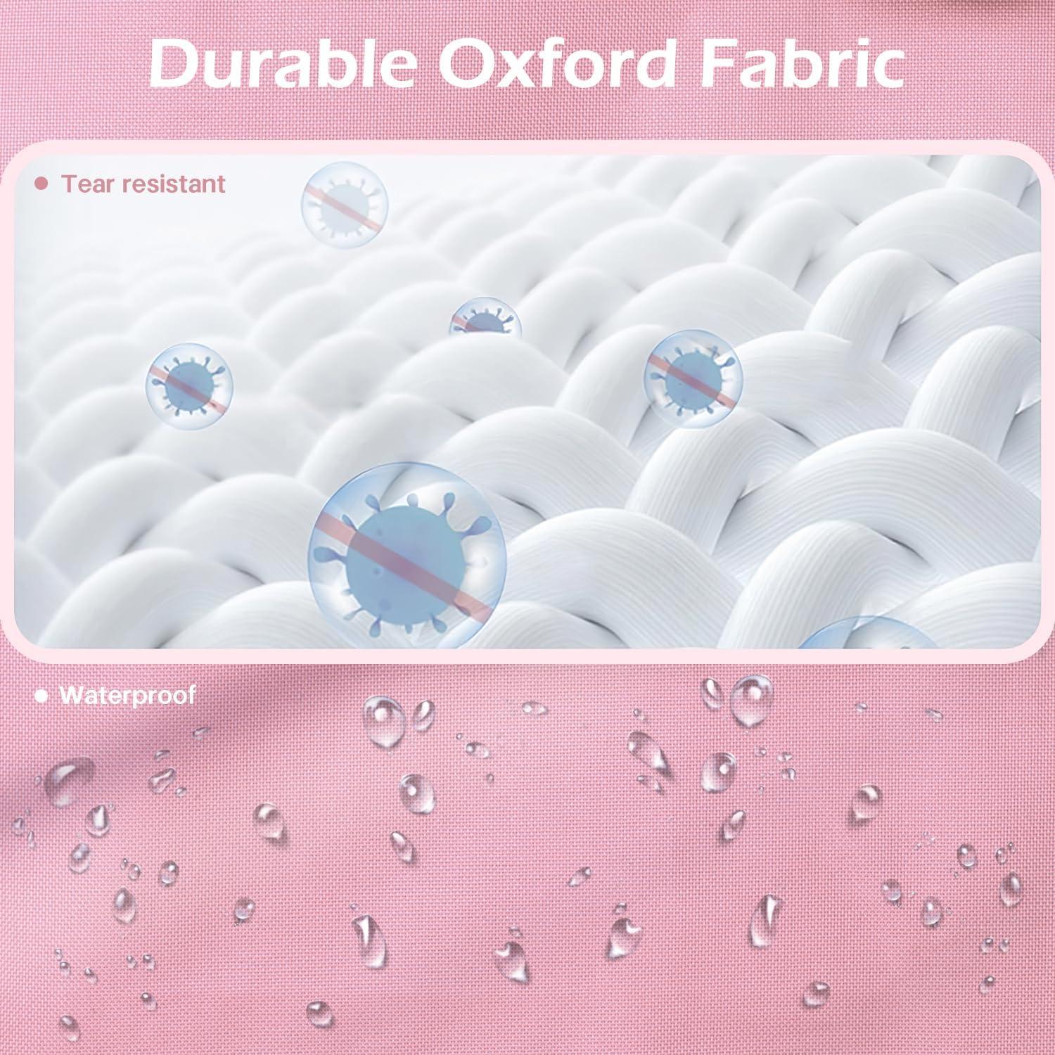 Bolsa de Ropa Colgante MISSLO Rosa 43" Impermeable Oxford