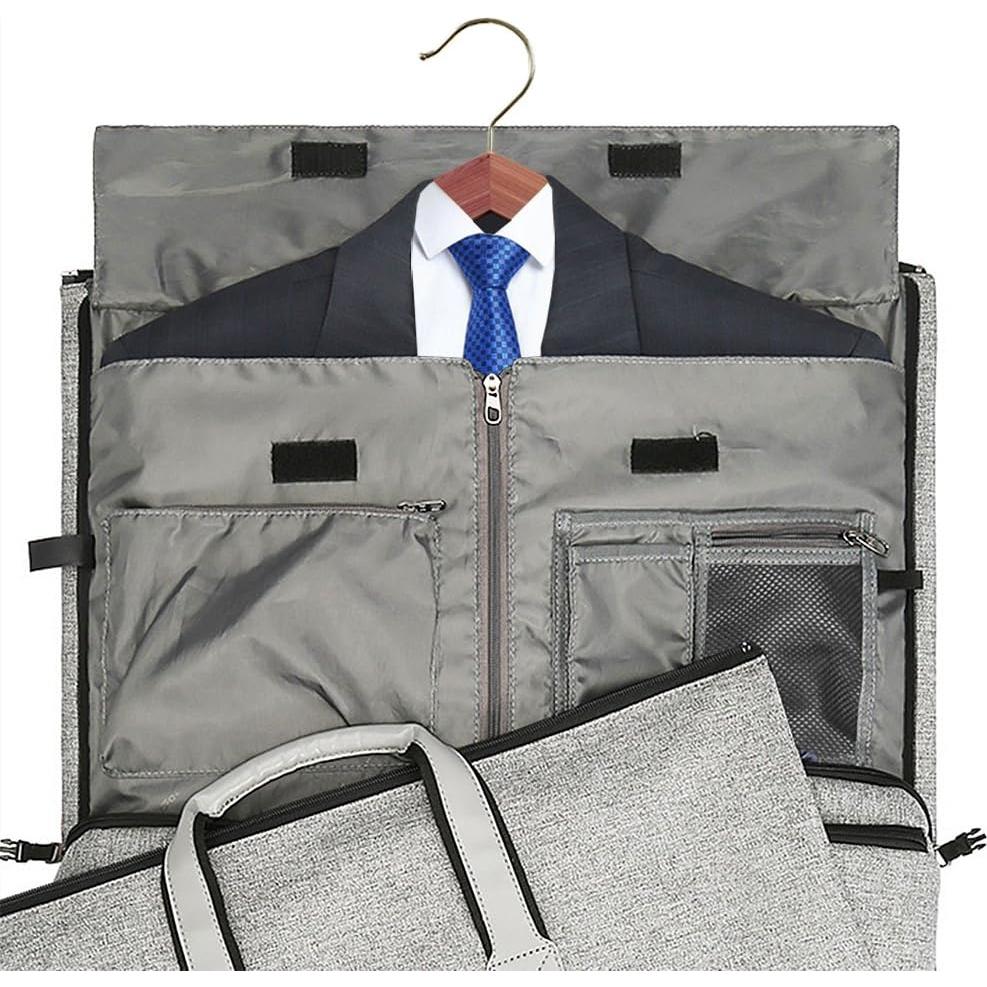 Bolsa de Ropa Convertible Modoker 45L Gris Ceniza