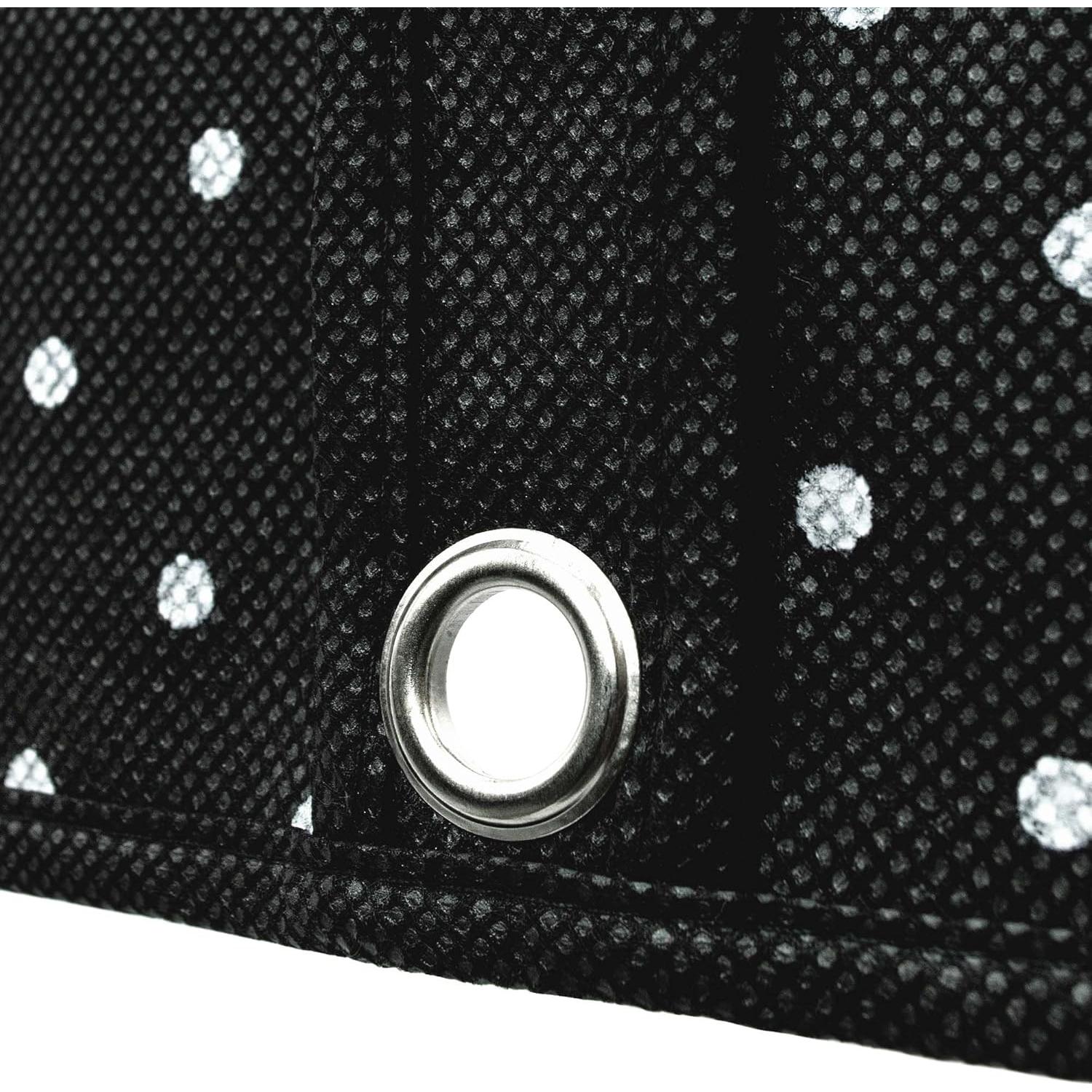 Bolsa de Prendas HANGERWORLD 102x61 cm Lunares Negros