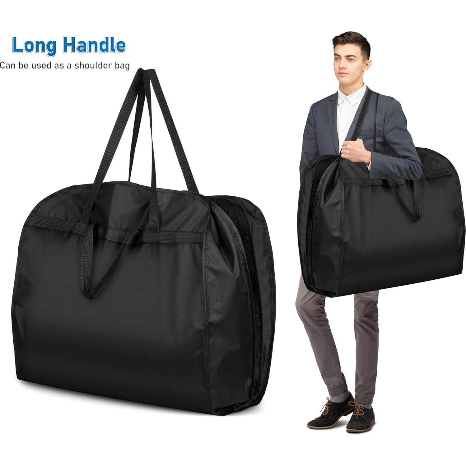 Bolsa de Ropa Larga MISSLO 137 cm con Bolsillos y Asas