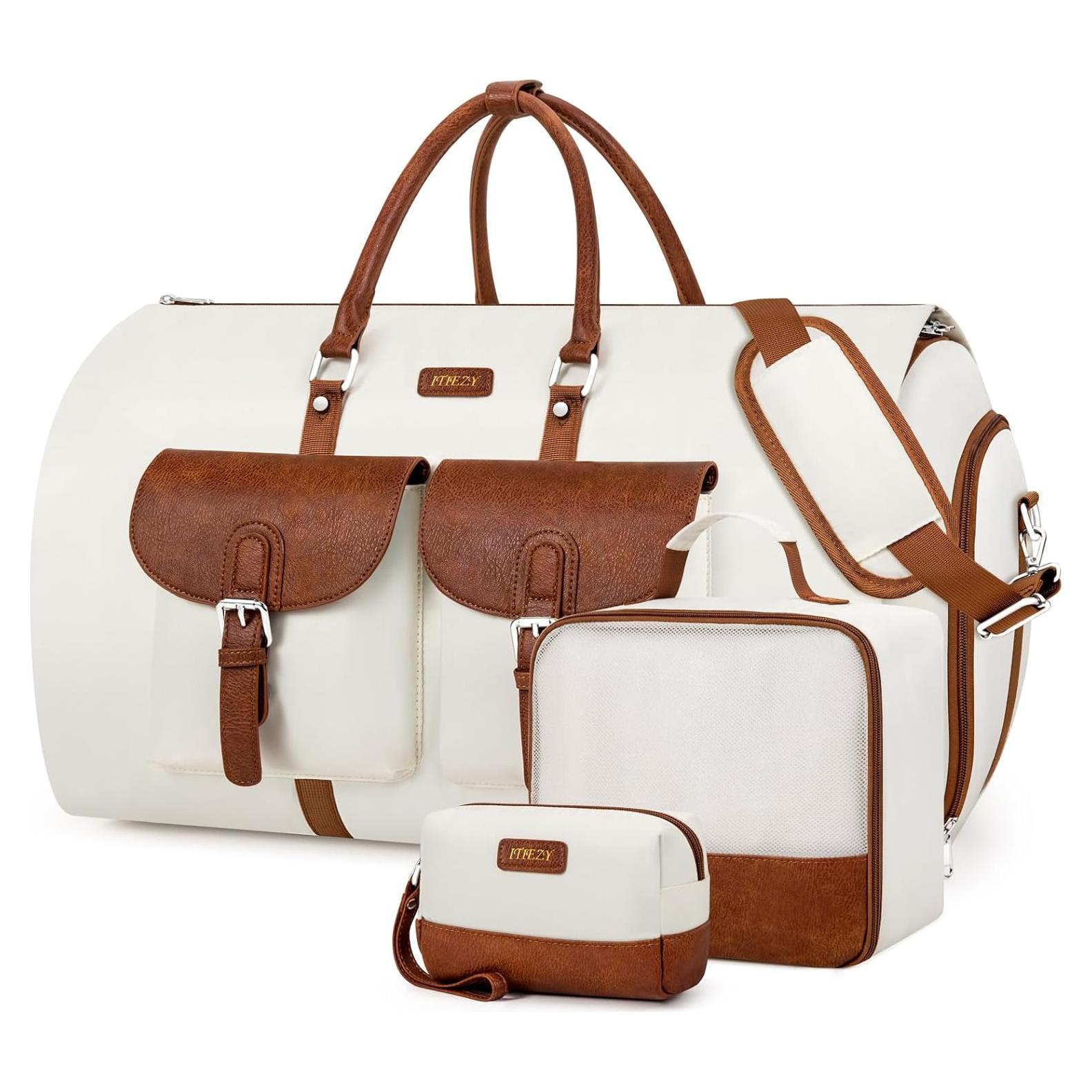 Bolsa Duffle ITIEZY 3 Piezas Ropa Viaje 56L Impermeable