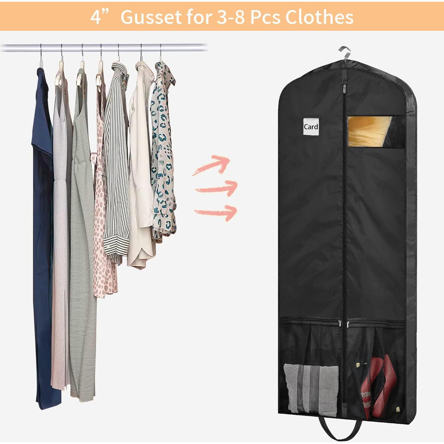 Bolsa para Vestidos Largos STEPONE 165 cm Plegable Negra