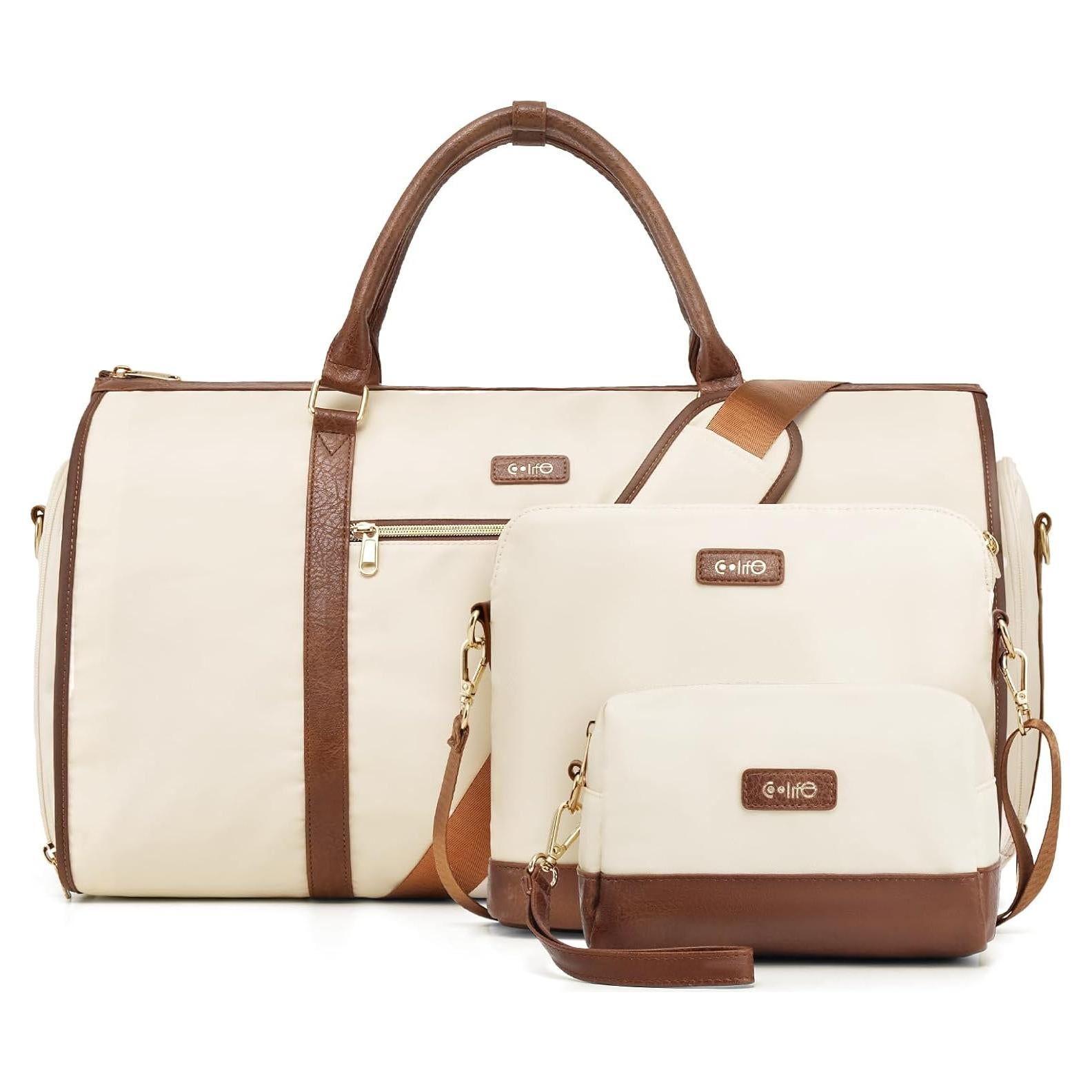 Bolsa de Ropa de Viaje Coolife 3 Piezas Plegable Unisex