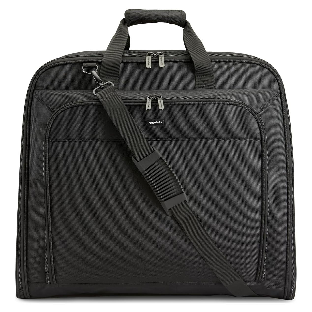 Bolsa de viaje Amazon Basics para trajes y vestidos 109.2 cm negra