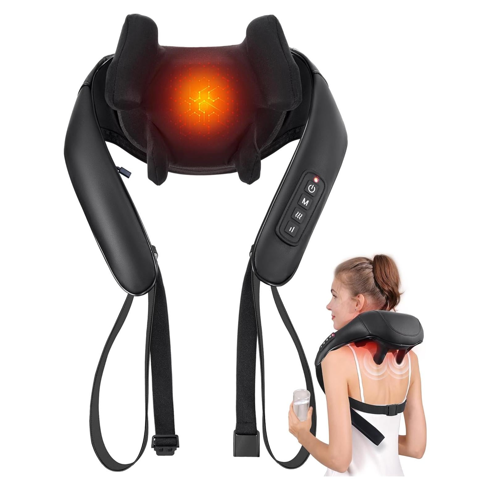 Masajeador de Espalda y Cuello Masgre U20 Inalámbrico con Calor