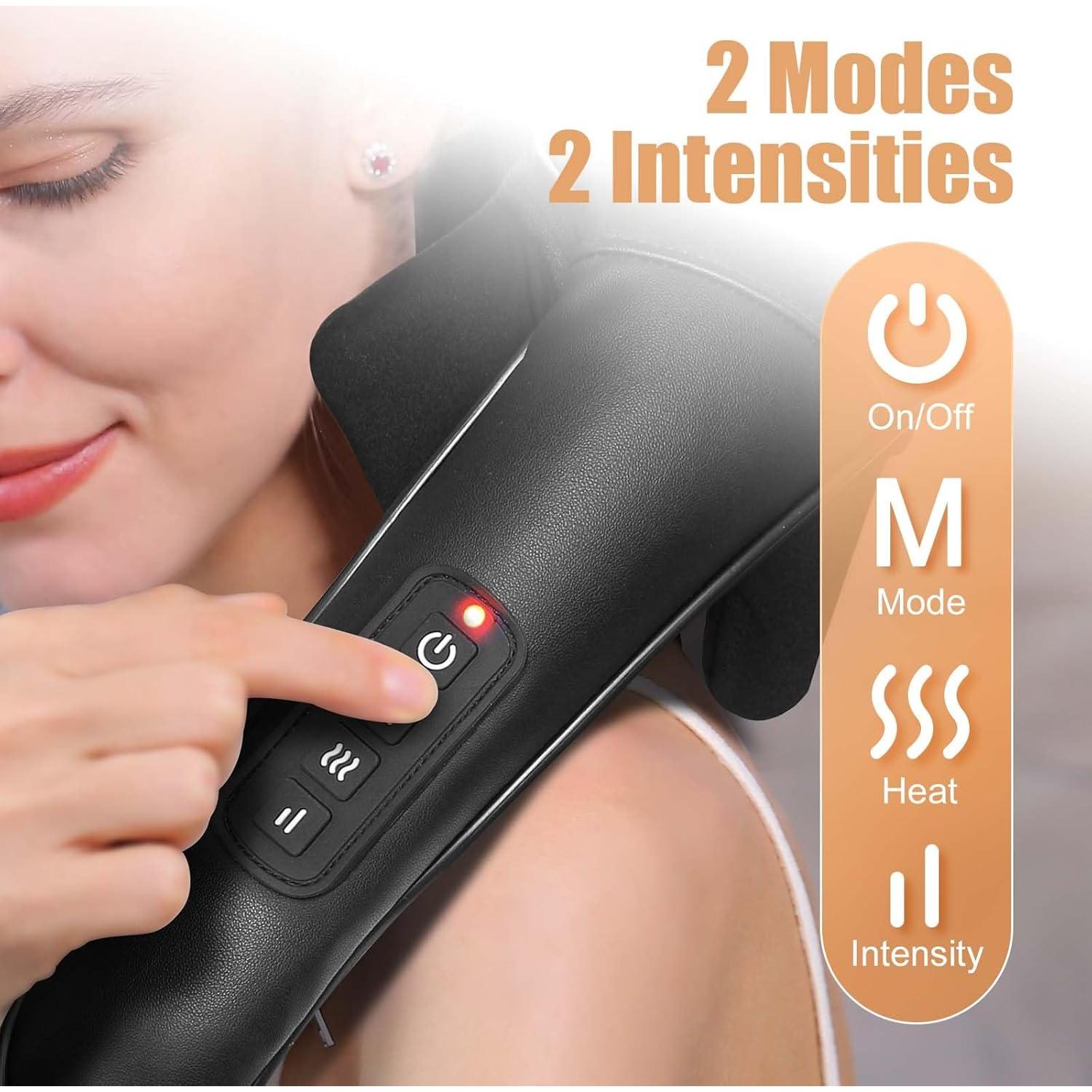 Masajeador de Espalda y Cuello Masgre U20 Inalámbrico con Calor