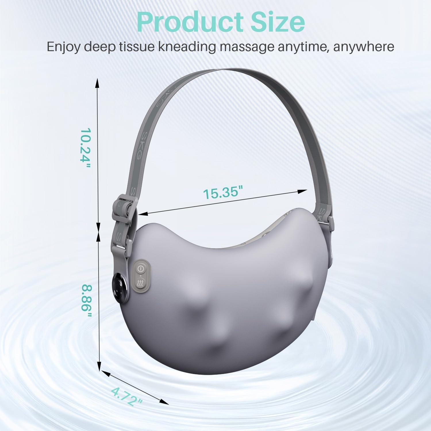 Masajeador de Espalda SKG T1-2 PRO 4D Inalámbrico con Calor