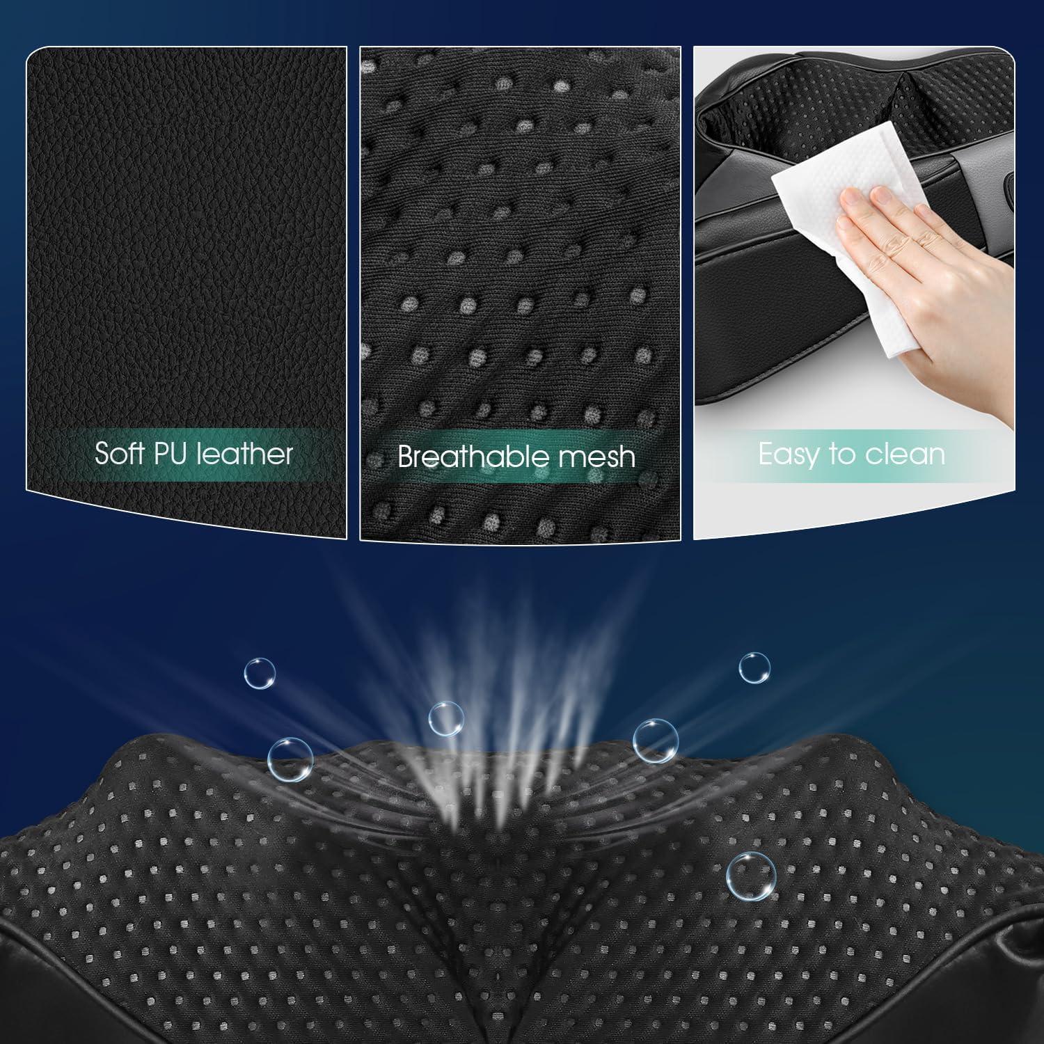 Masajeador Eléctrico de Cuello y Espalda VOYOR-HEALTH PJ100 con Calor