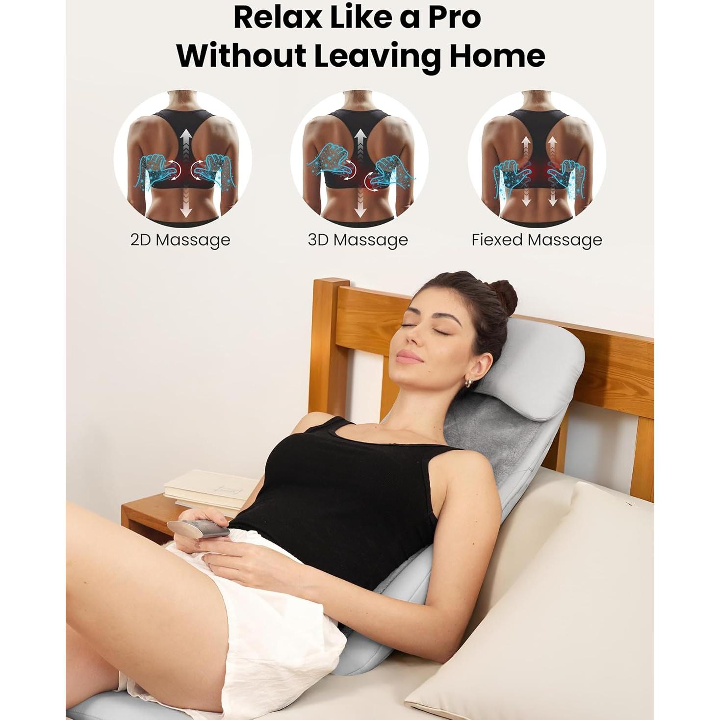 Masajeador de Espalda Shiatsu COMFIER CF-2311 con Calor